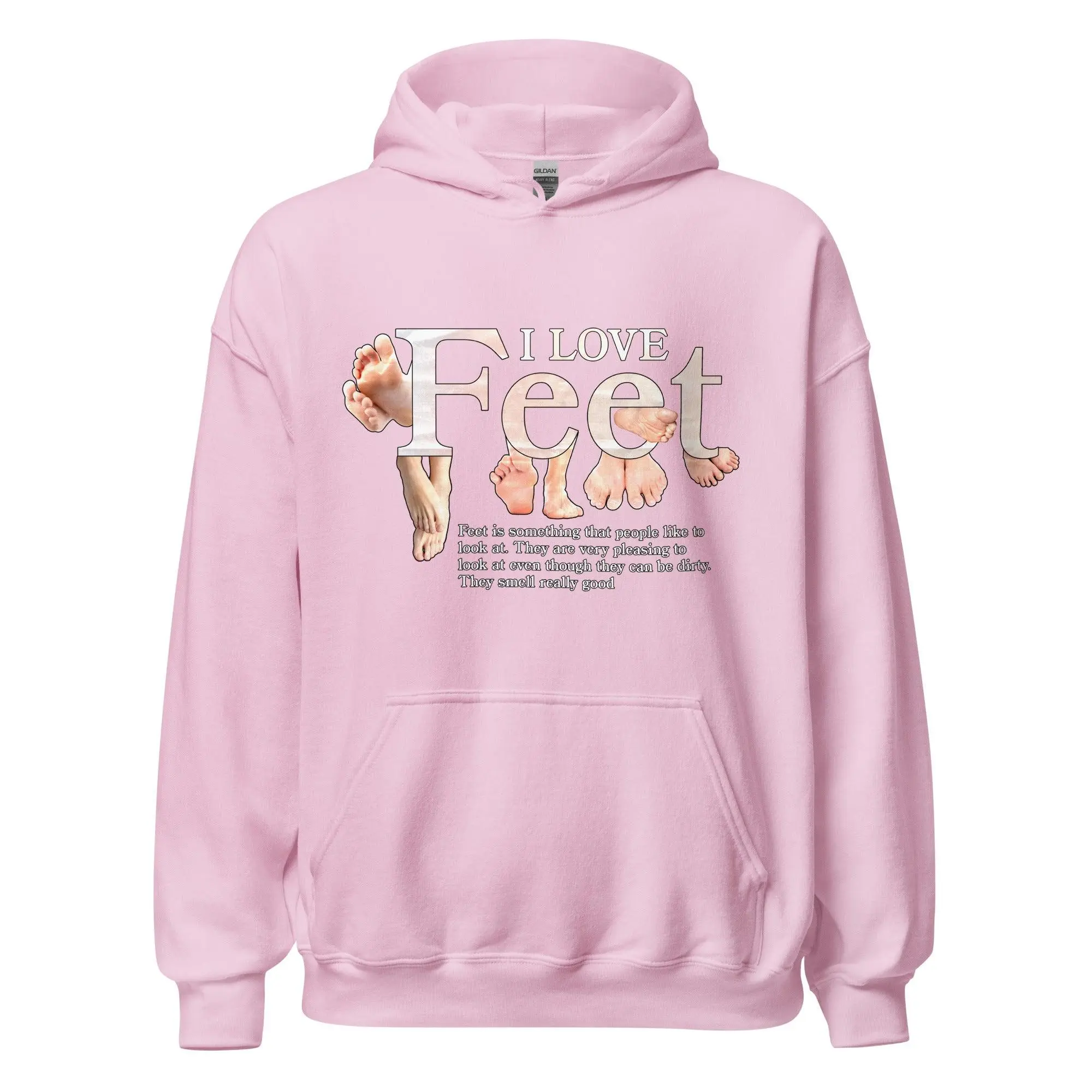 I Love Feet Hoodie - Image 6