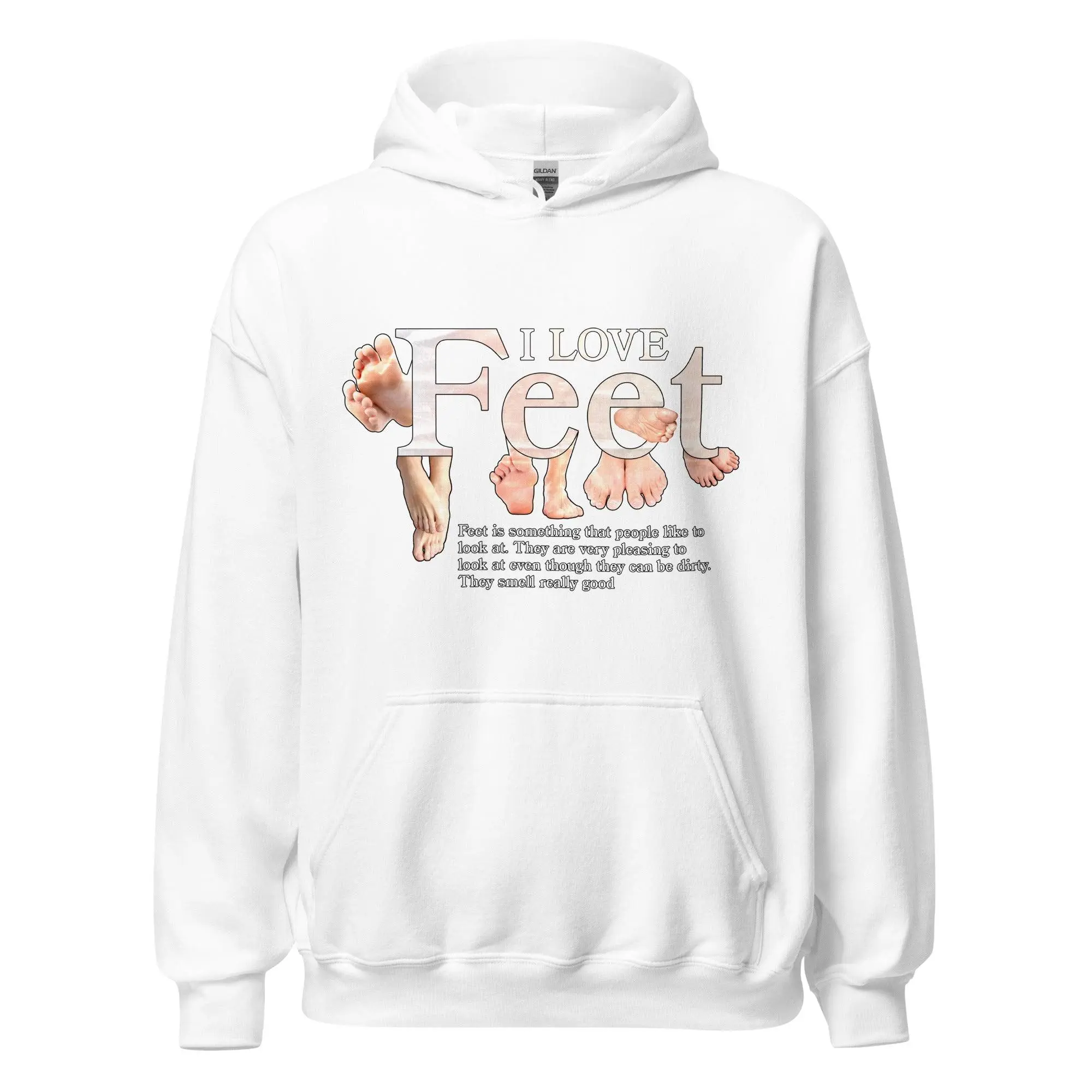 I Love Feet Hoodie - Image 7