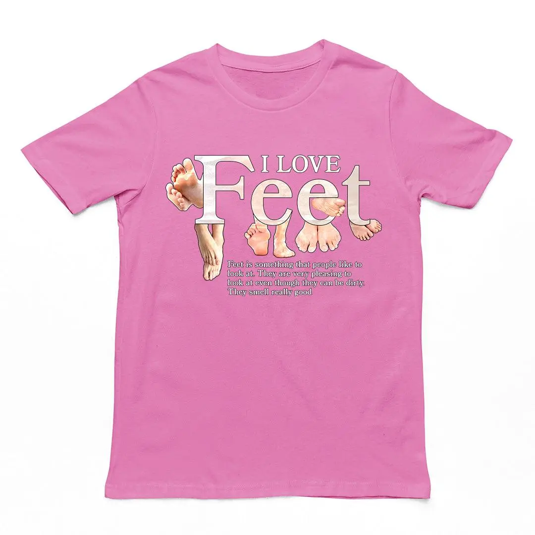 I Love Feet T-shirt - Image 2
