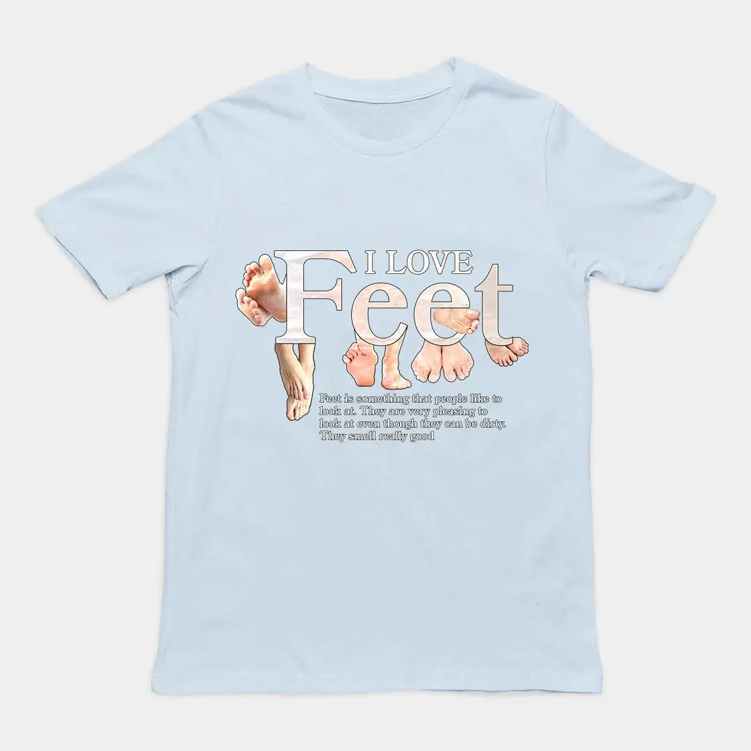 I Love Feet T-shirt - Image 5