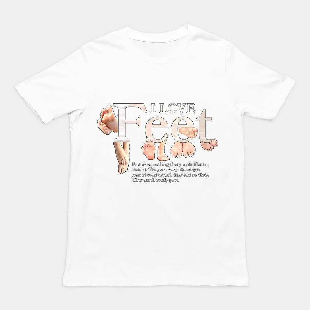 I Love Feet T-shirt - Image 6