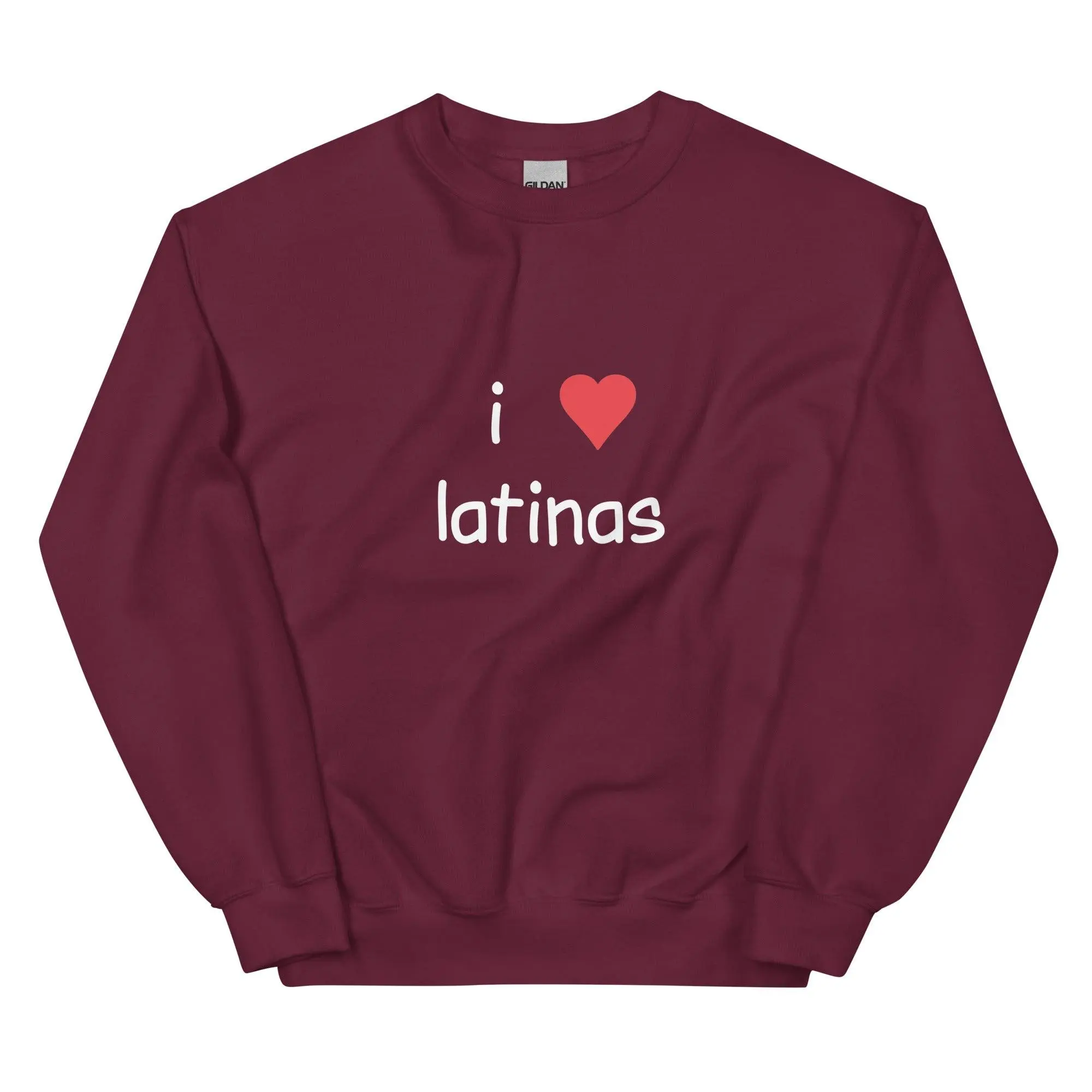 I Love Latinas Embroidered Sweatshirt - Image 4