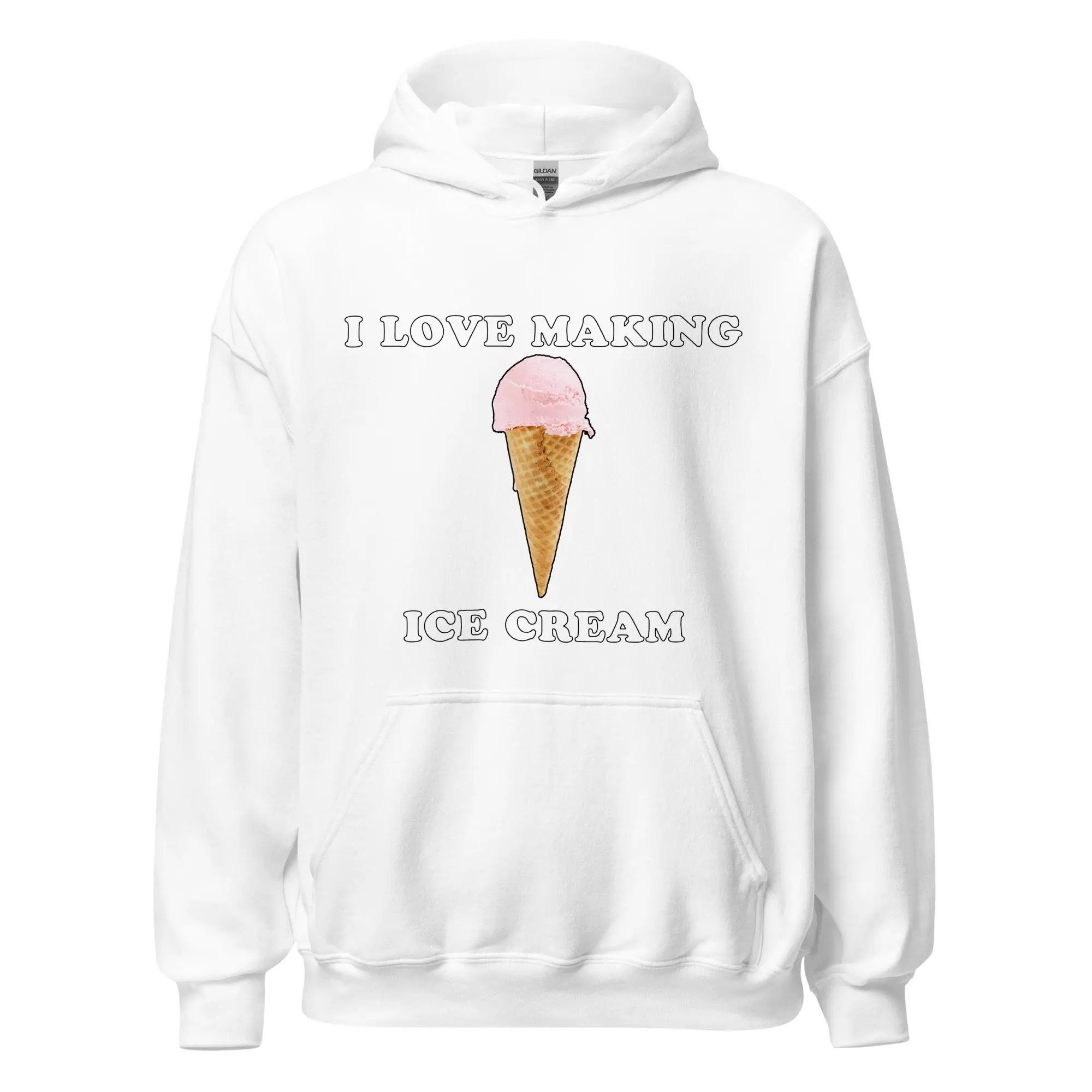 I love making ice cream Hoodie - Image 7
