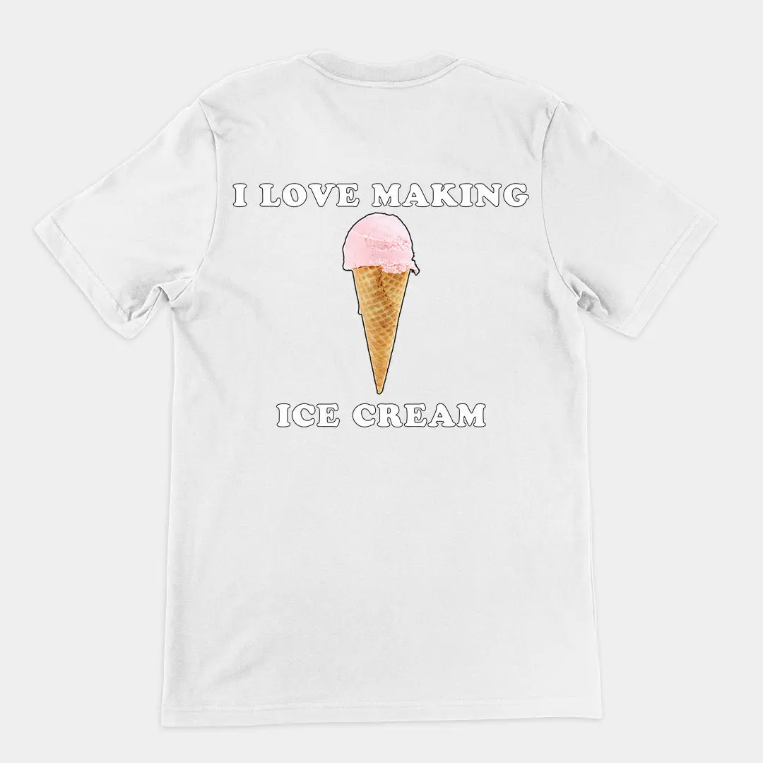 I love making ice cream T-Shirt (backprint) - Image 6
