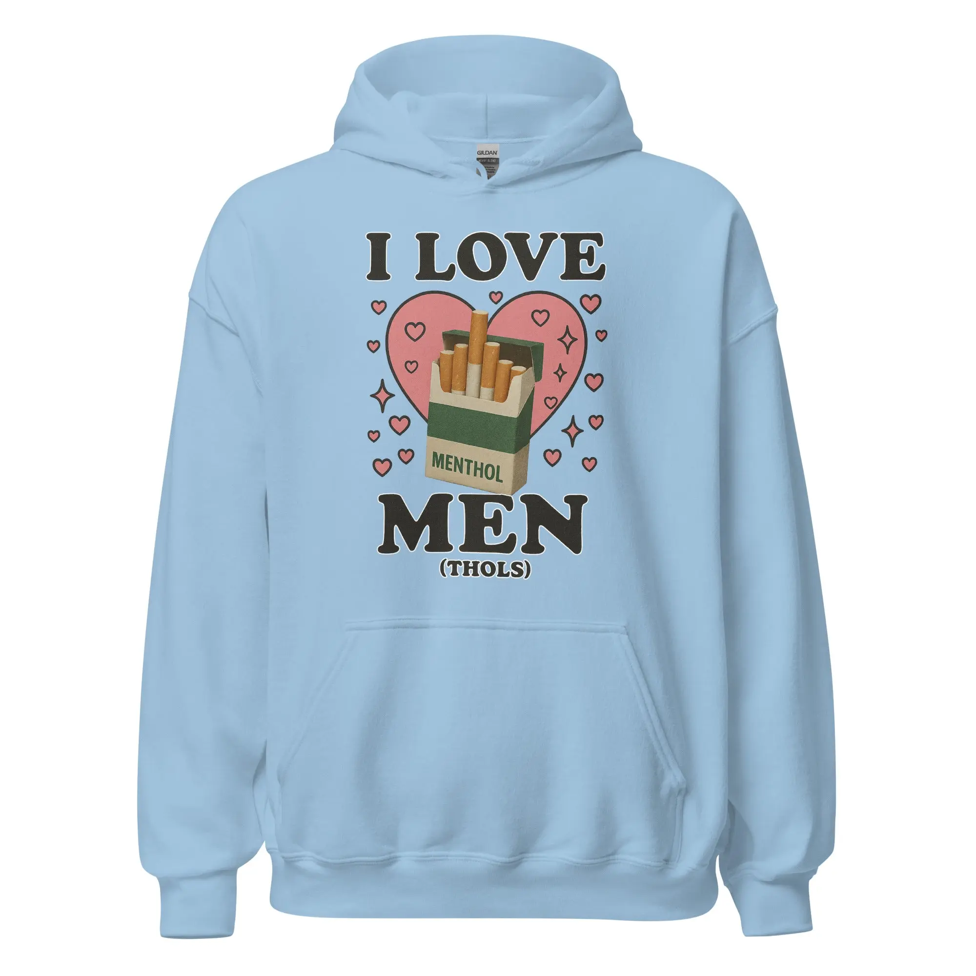 I love men (menthols) Hoodie - Image 5