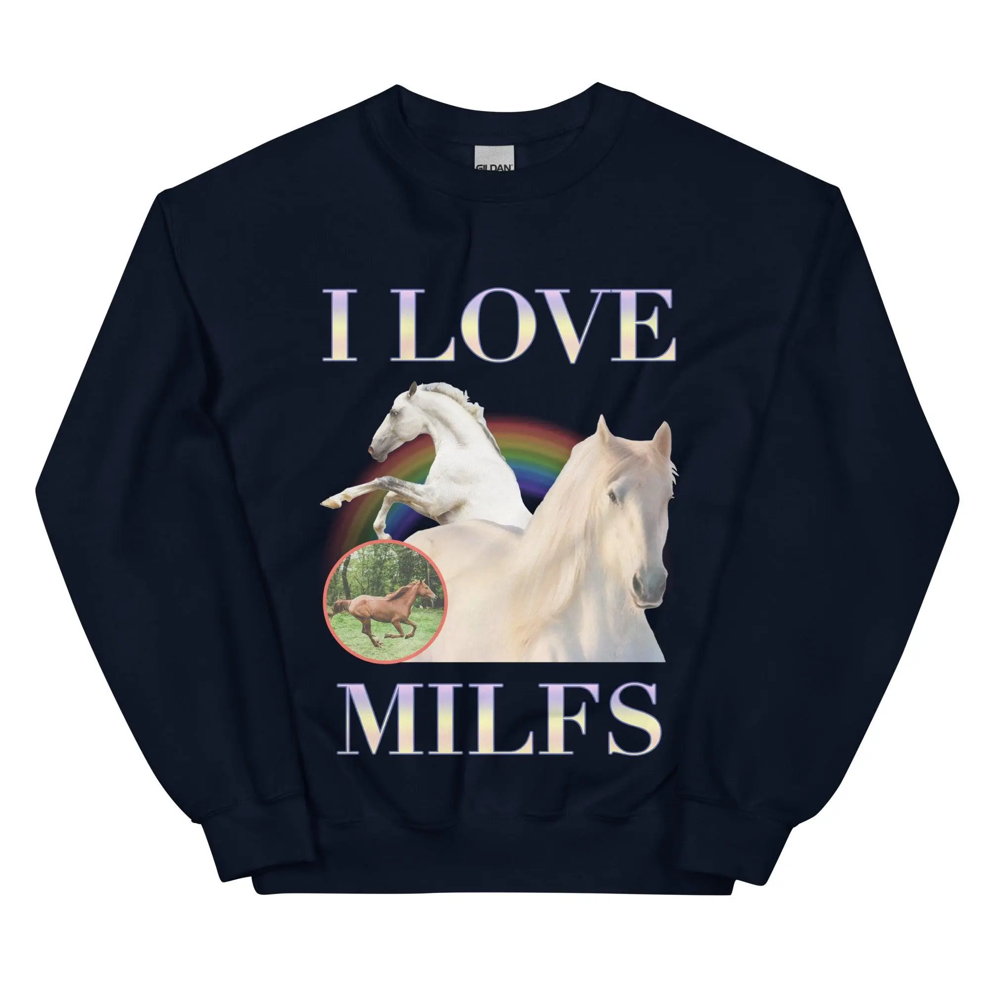 I Love Milfs Sweatshirt - Image 4