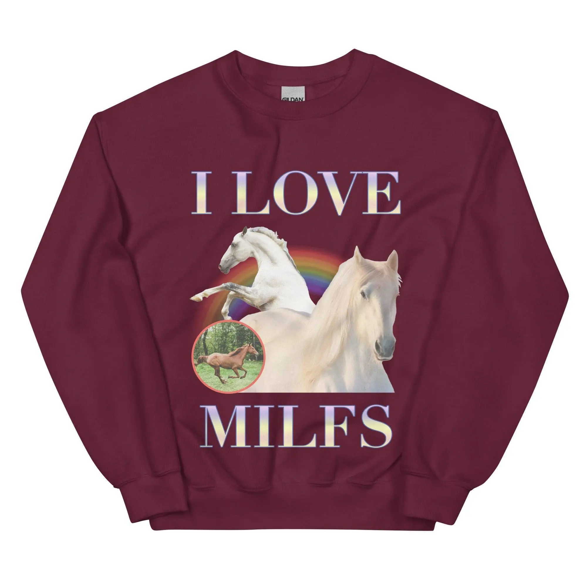 I Love Milfs Sweatshirt - Image 6