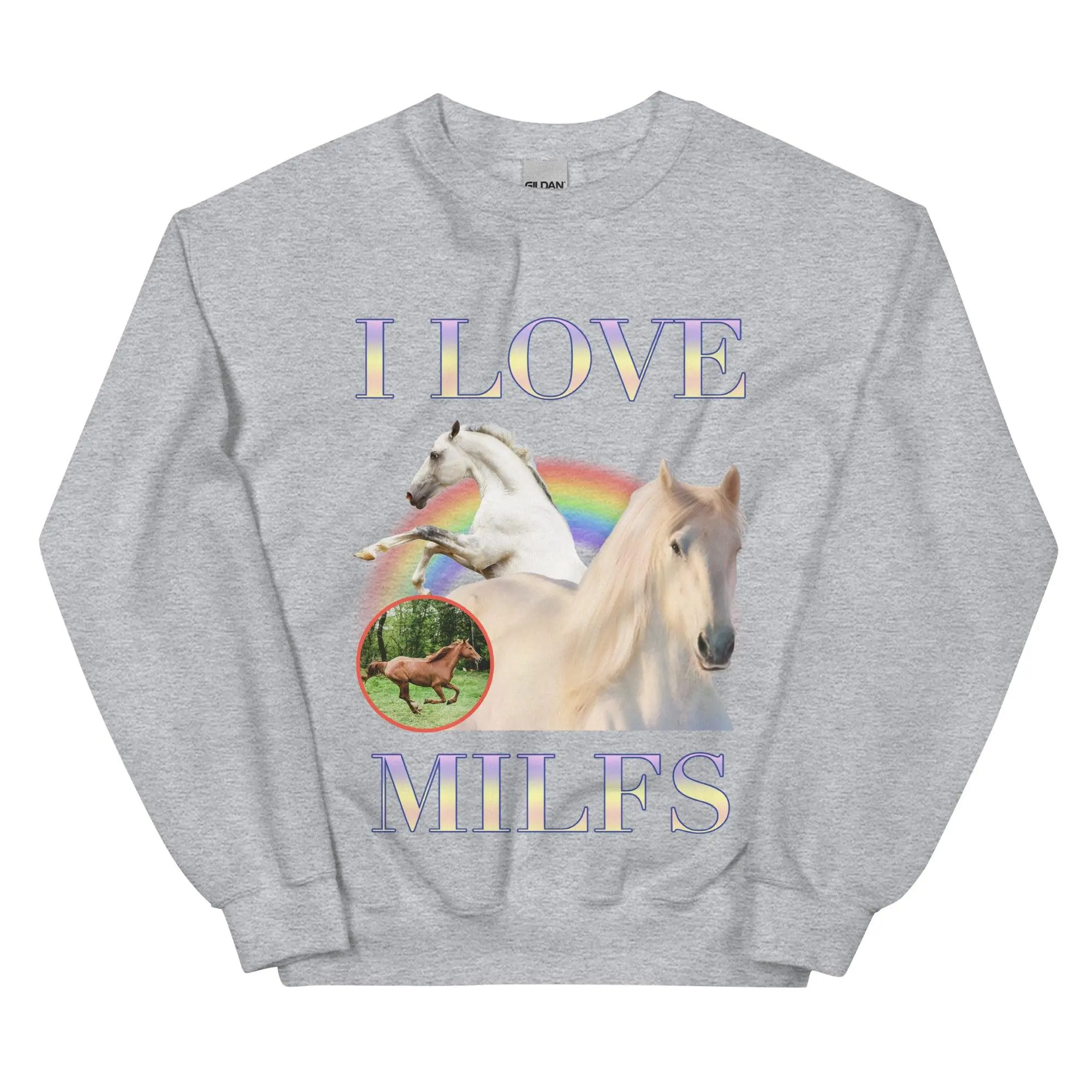 I Love Milfs Sweatshirt - Image 8