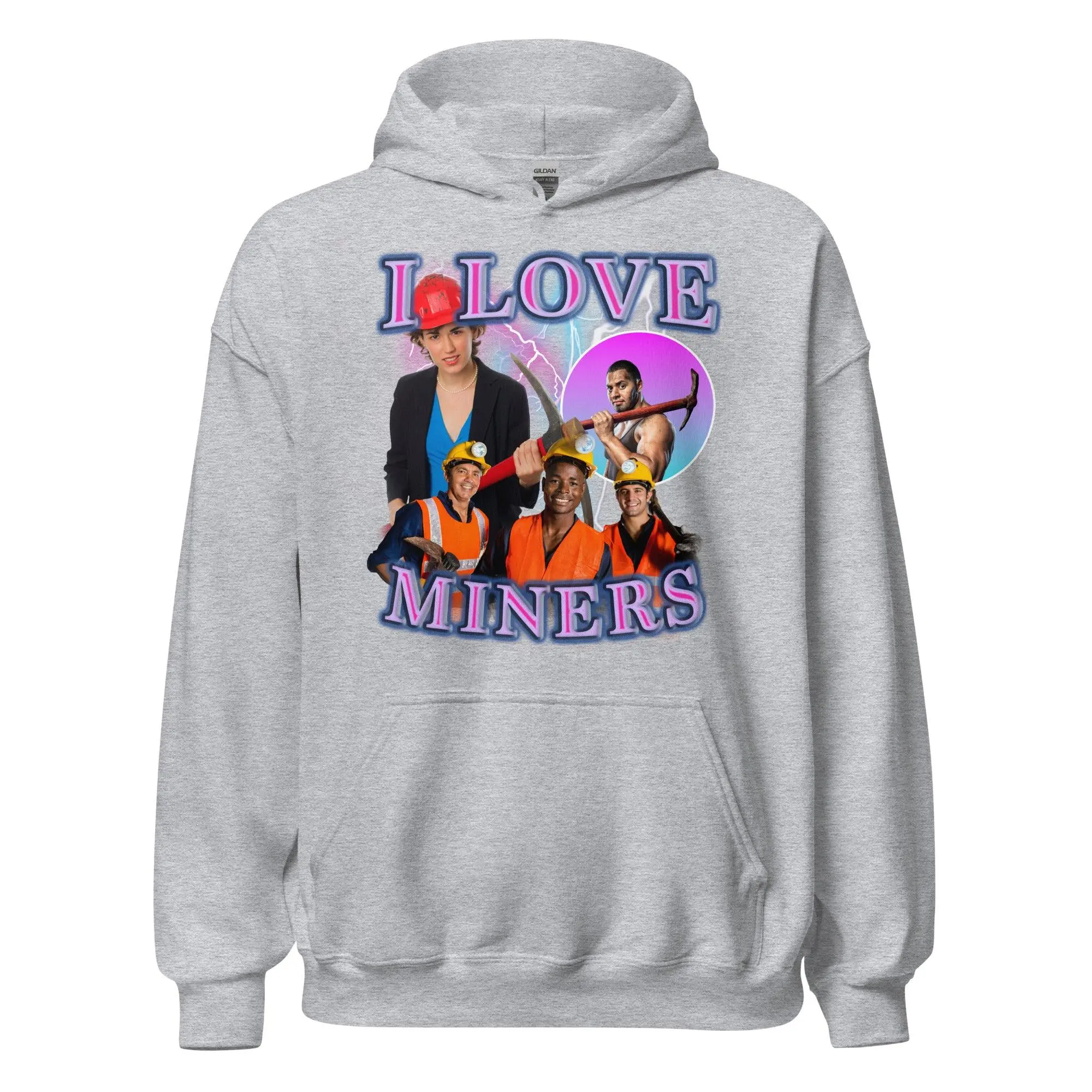 I Love Miners Hoodie - Image 2