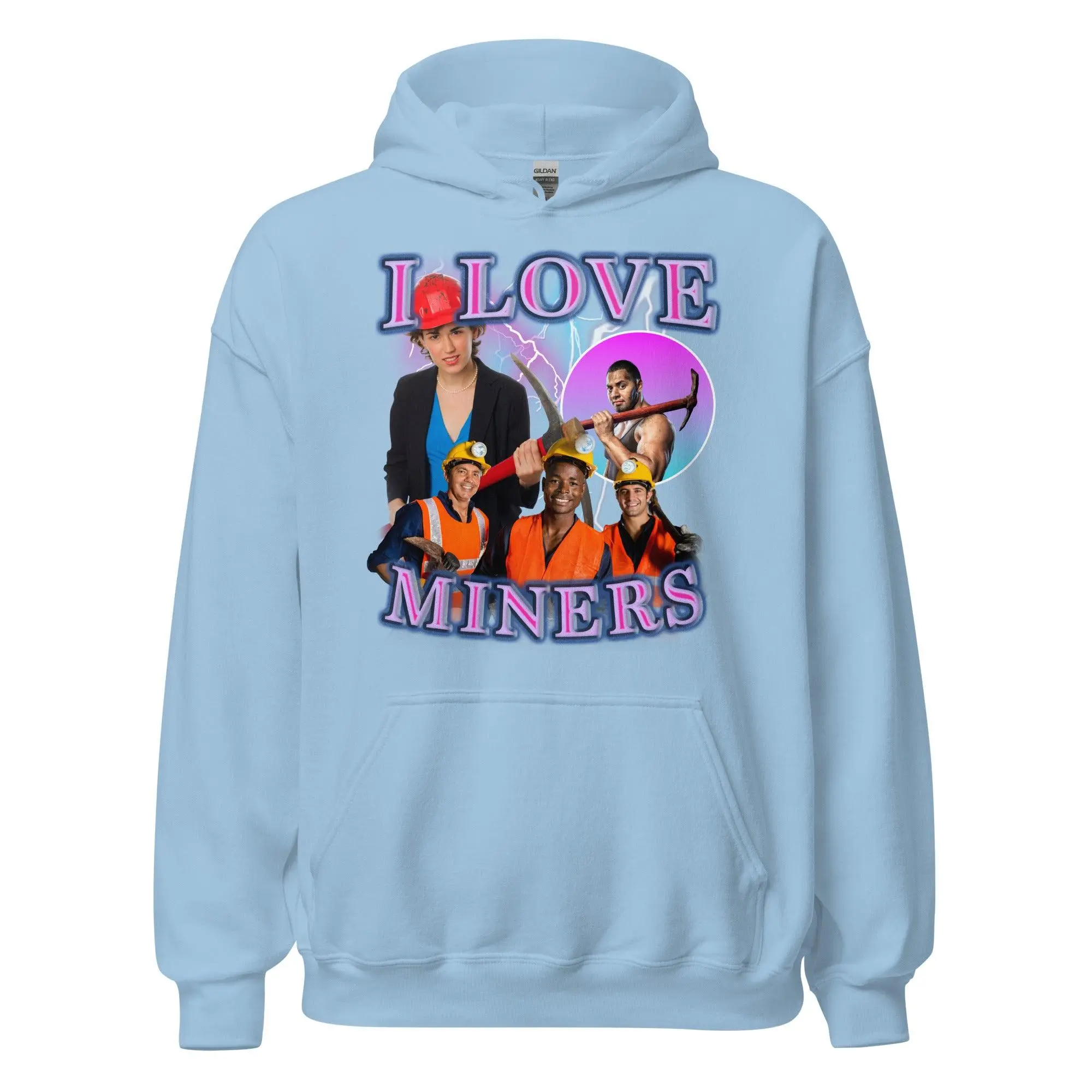 I Love Miners Hoodie - Image 5