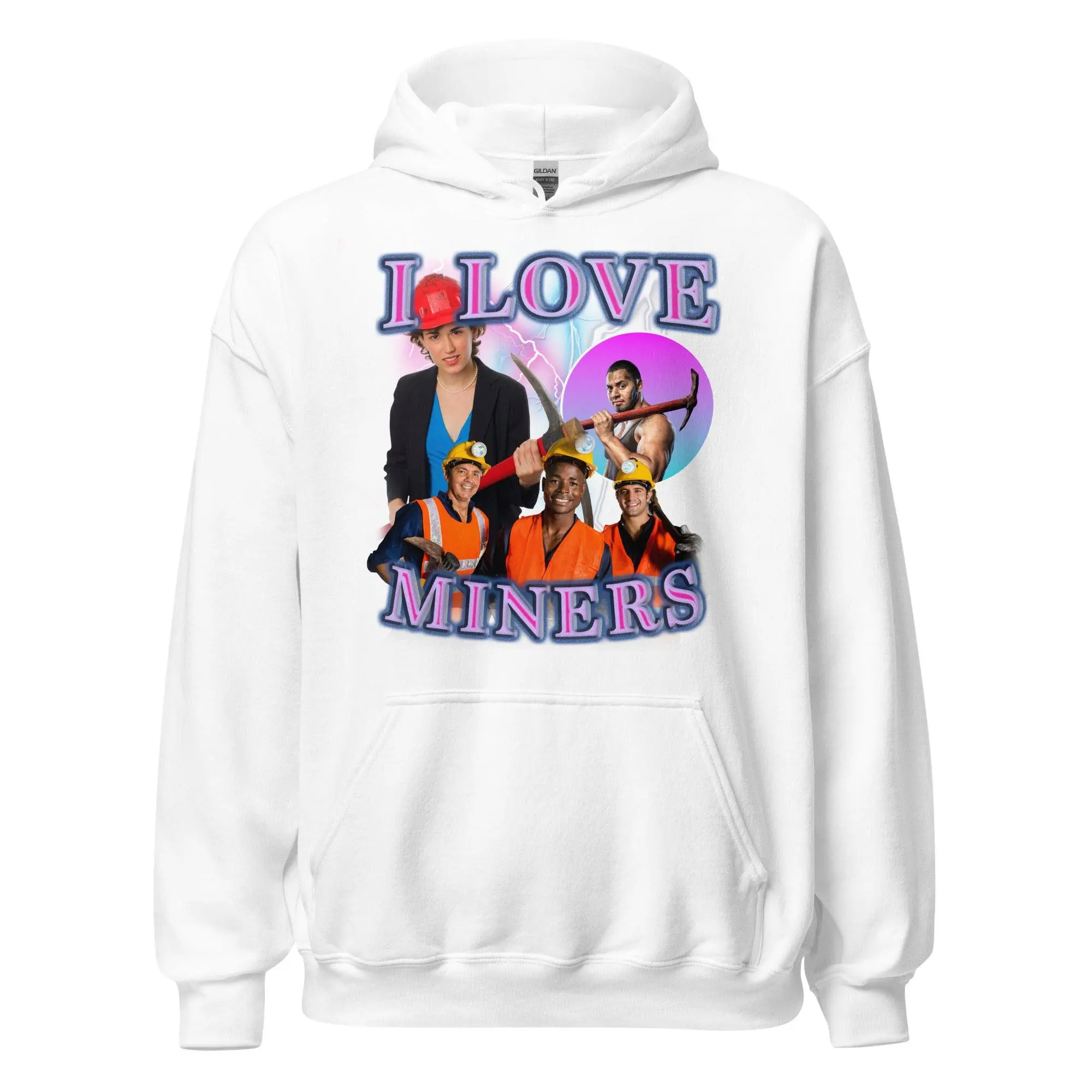 I Love Miners Hoodie - Image 7