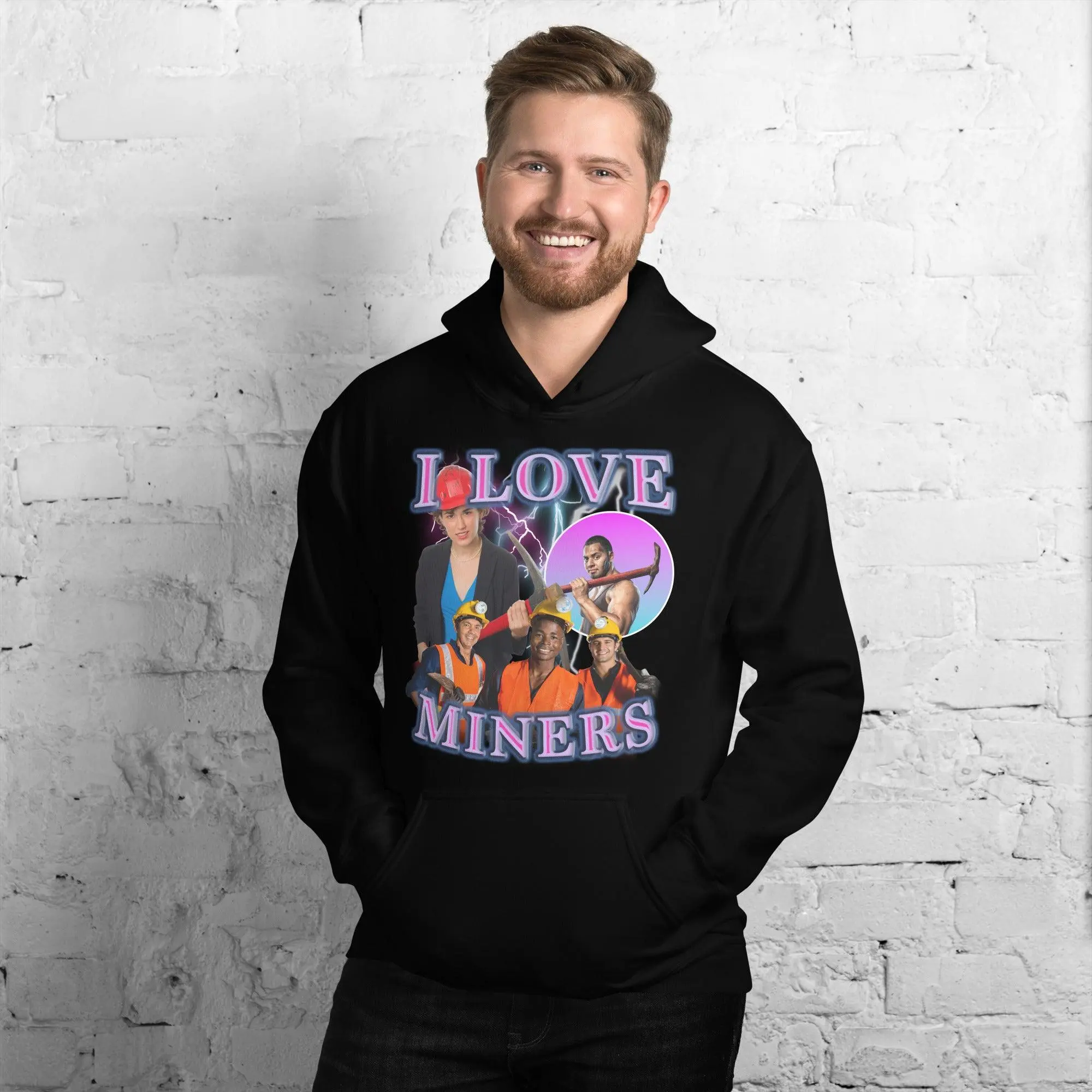 I Love Miners Hoodie - Image 8