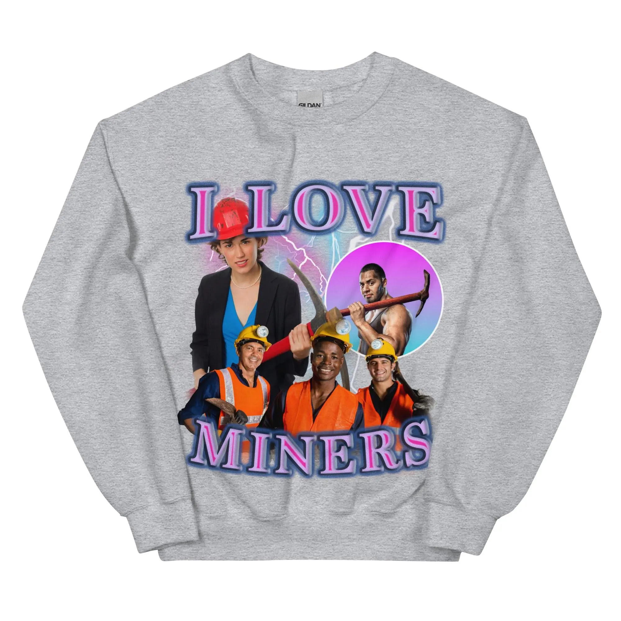 I Love Miners Sweatshirt - Image 7