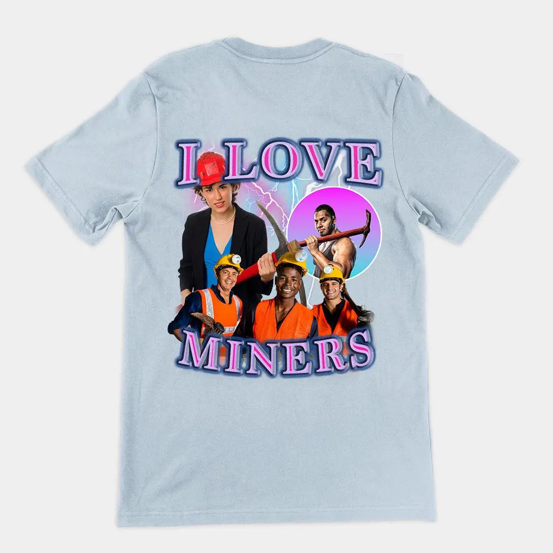 I Love Miners t-shirt (backprint) - Image 4