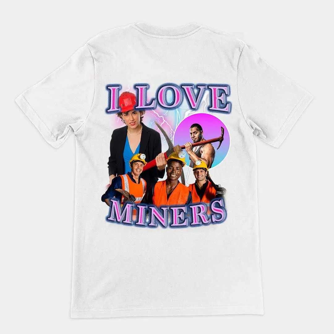 I Love Miners t-shirt (backprint) - Image 6