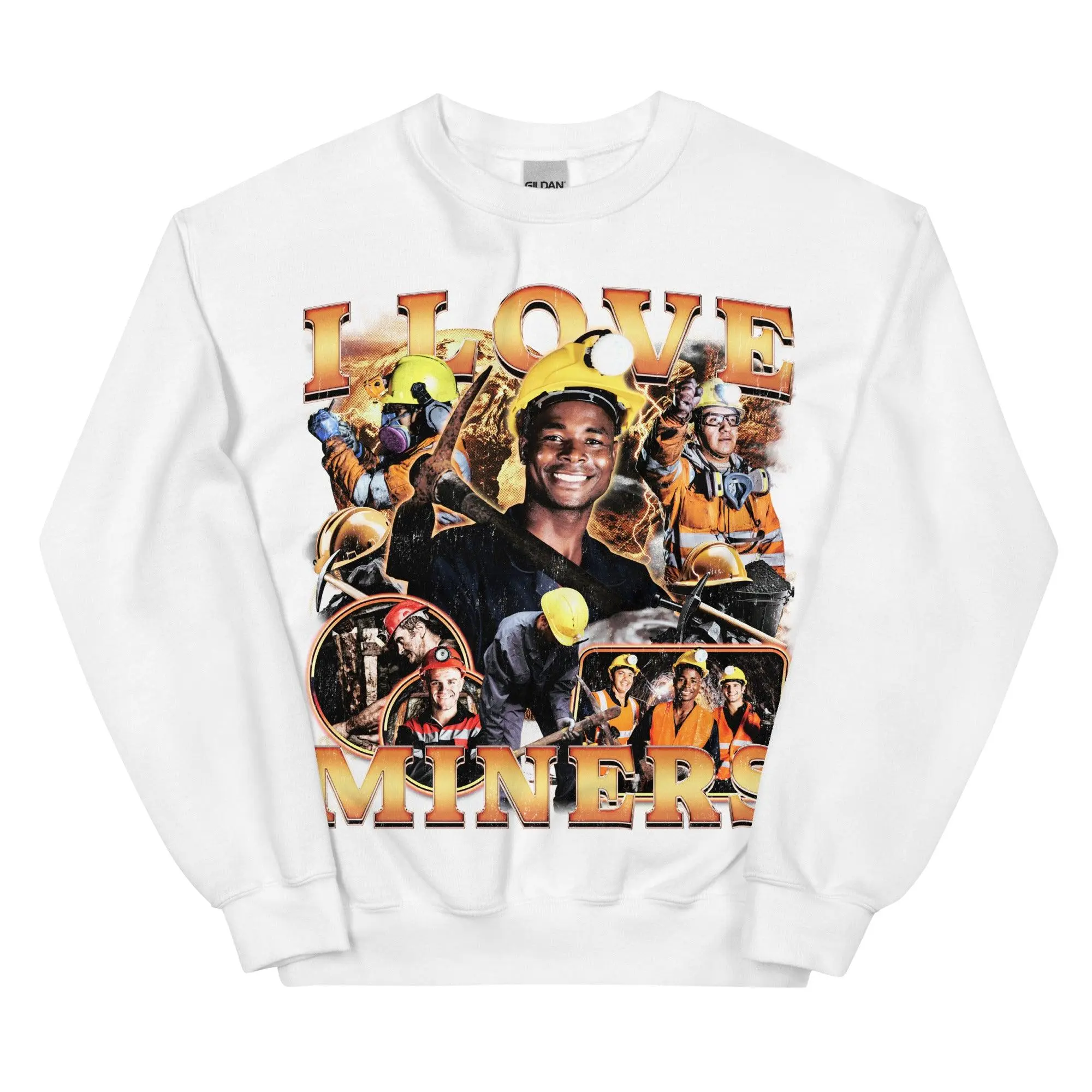 I Love Miners (Updated Design!) Sweatshirt - Image 9