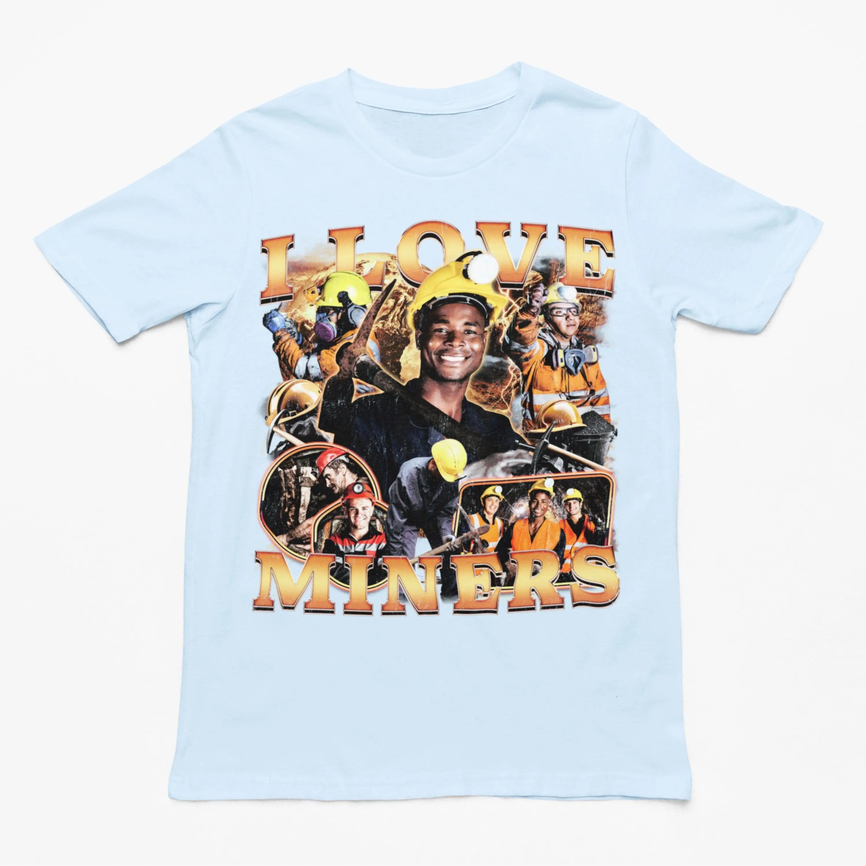 I Love Miners (Updated Design!) t-shirt - Image 5