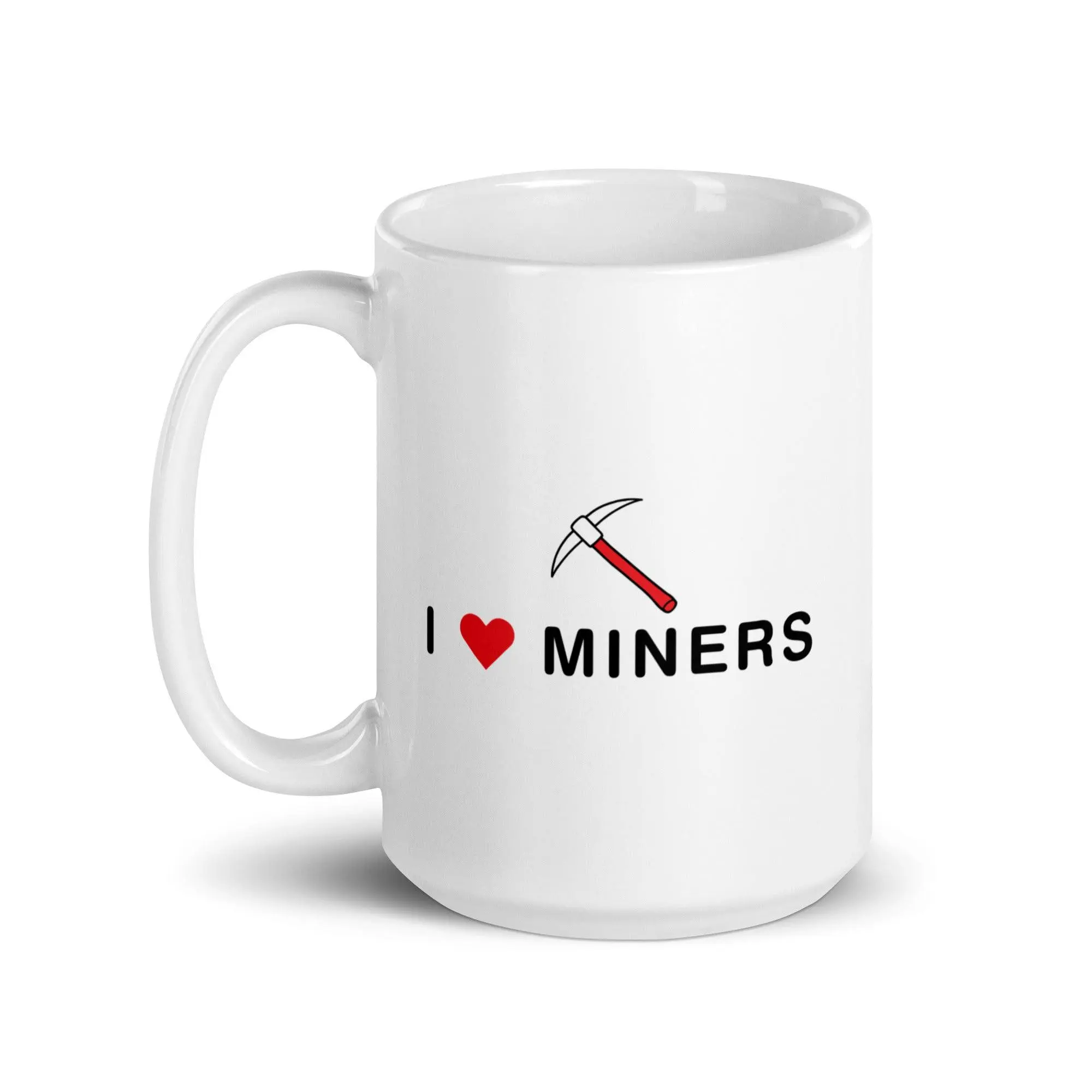 I love Miners White glossy mug - Image 7