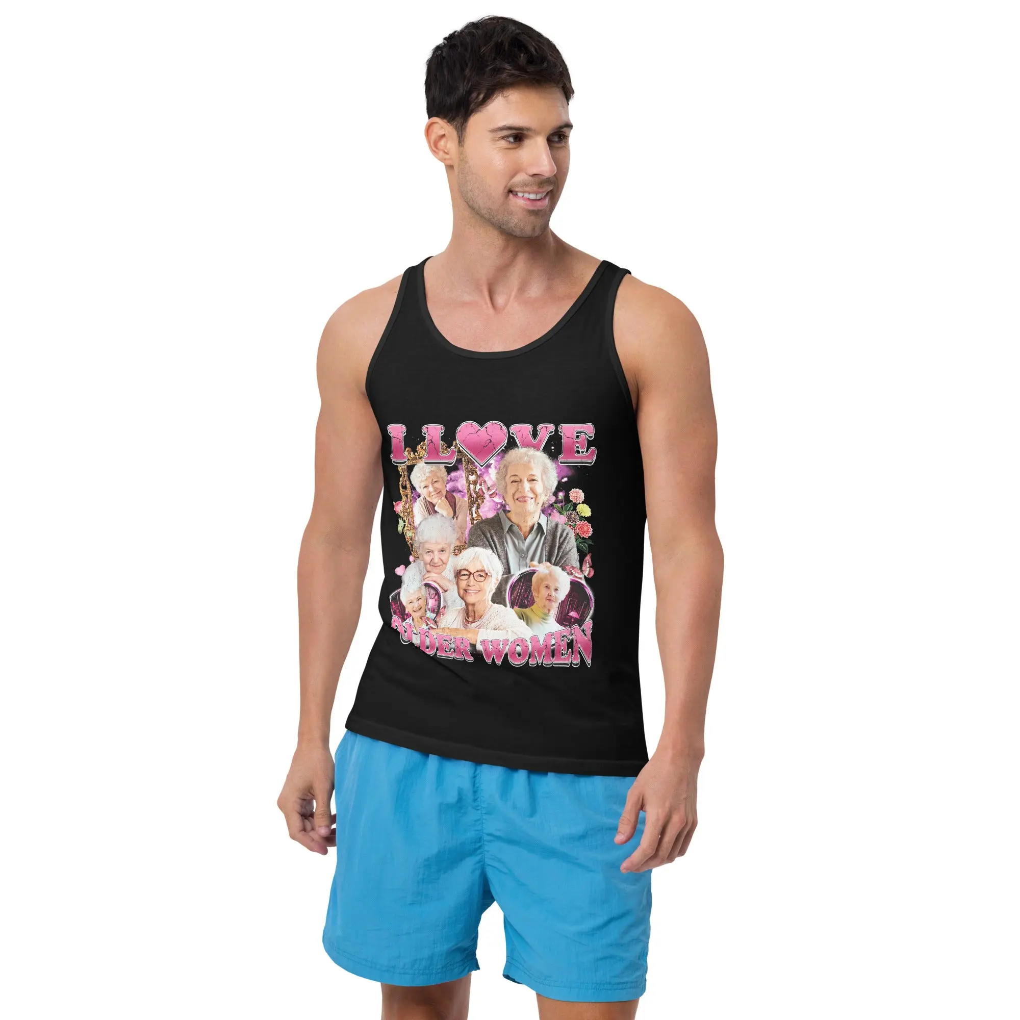 I love Older Women Tank Top - Image 4