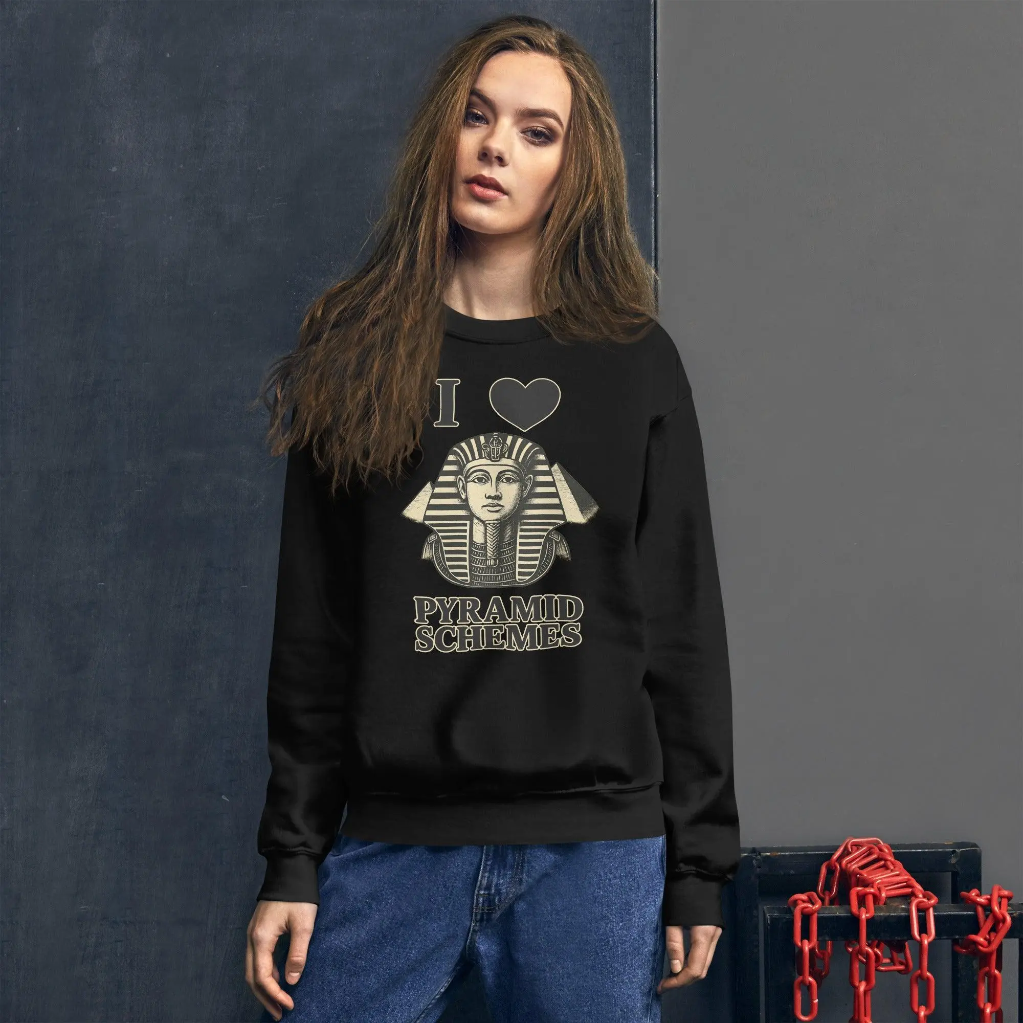 I Love Pyramid Schemes sweatshirt - Image 8