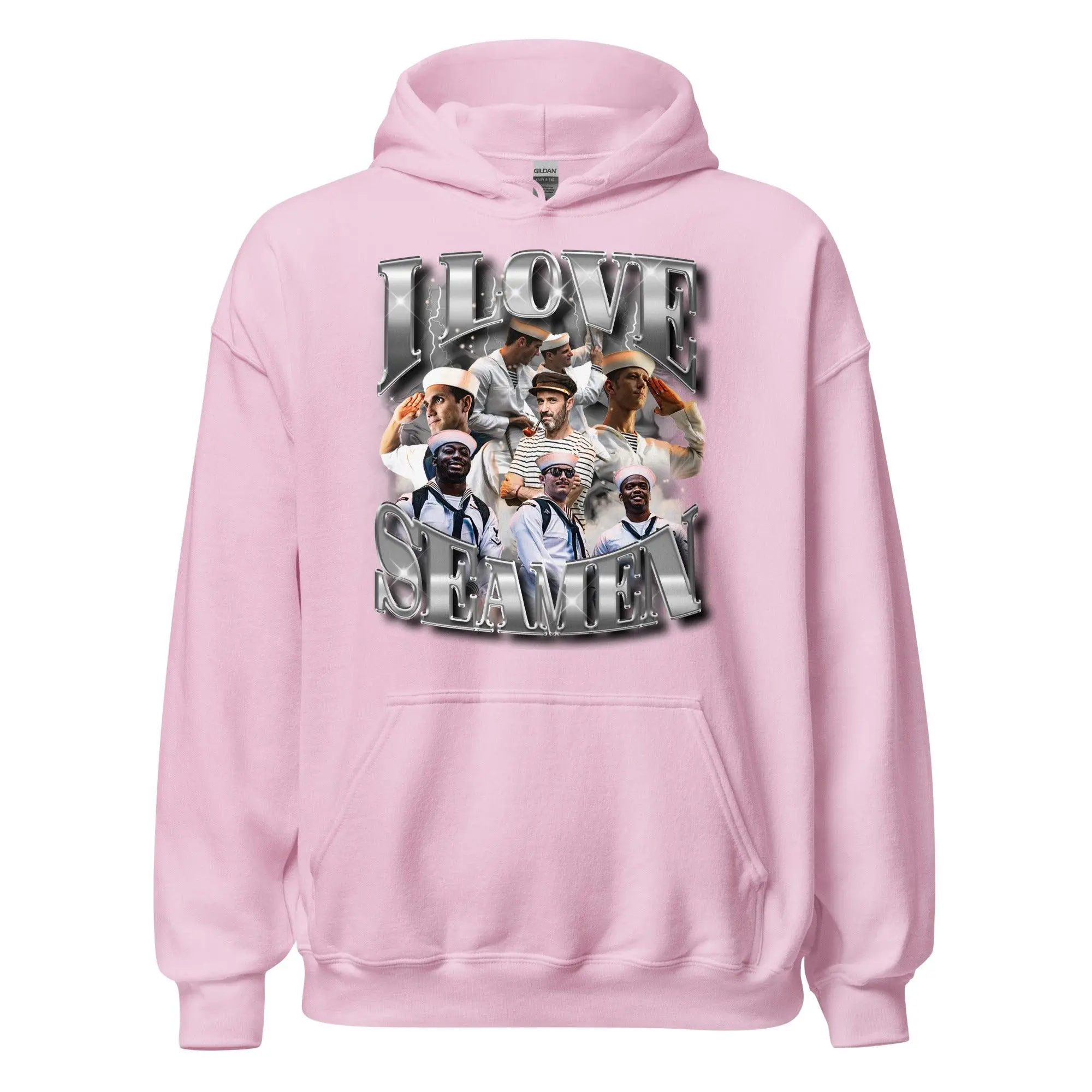I Love Seamen Hoodie - Image 6