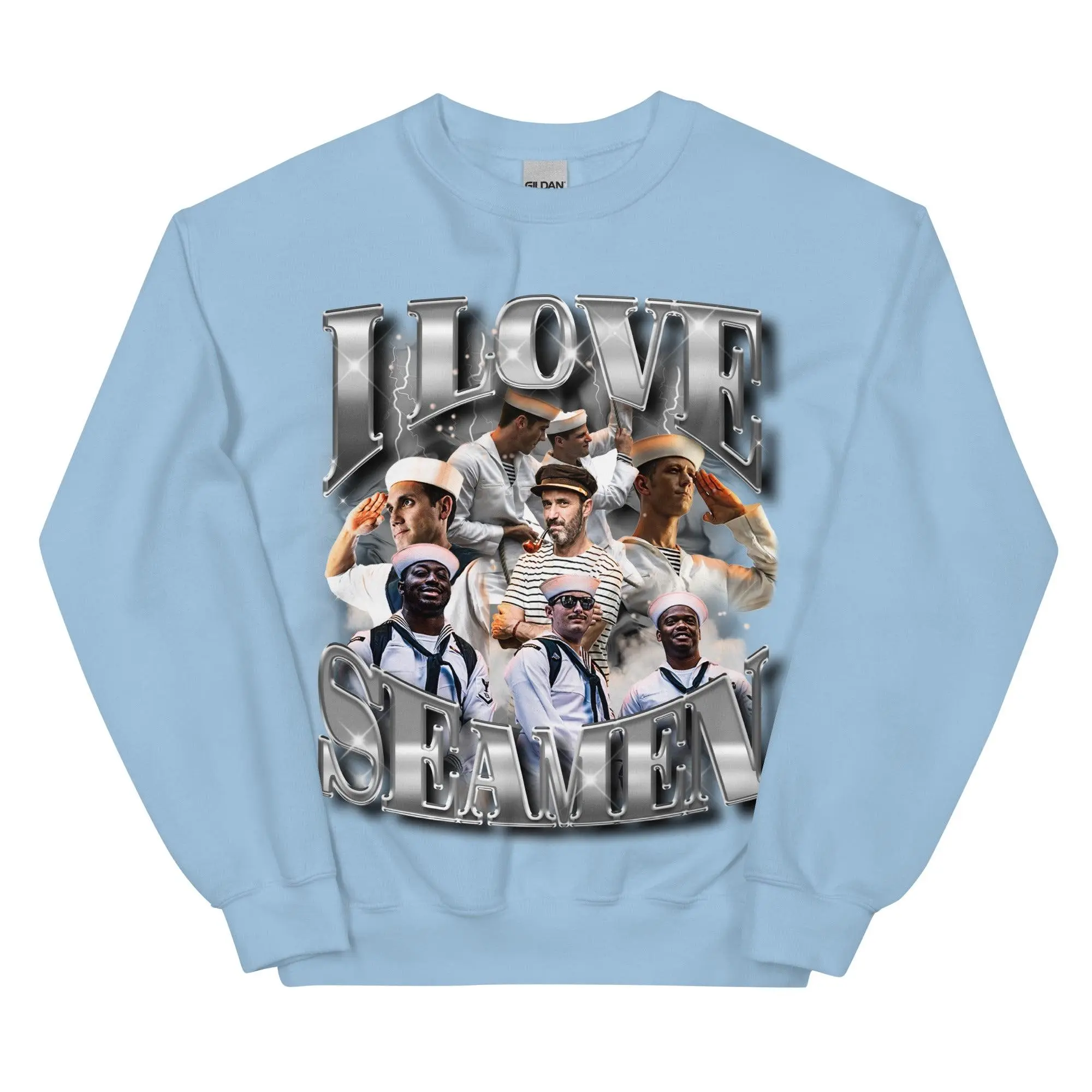 I Love Seamen Sweatshirt - Image 6