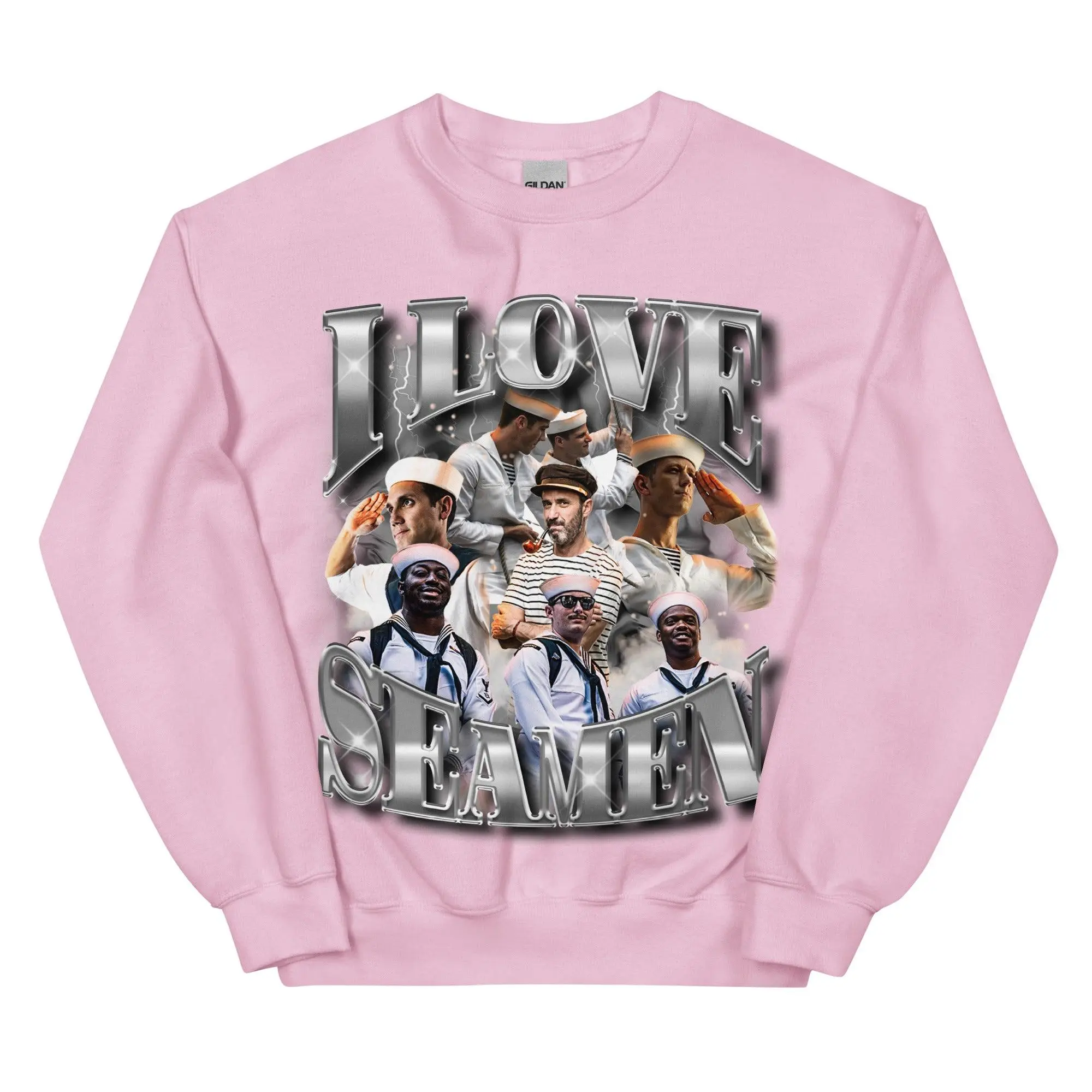 I Love Seamen Sweatshirt - Image 8
