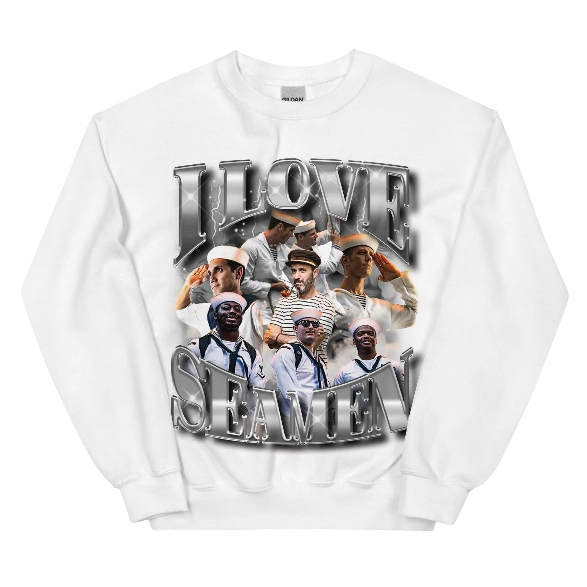 I Love Seamen Sweatshirt - Image 9