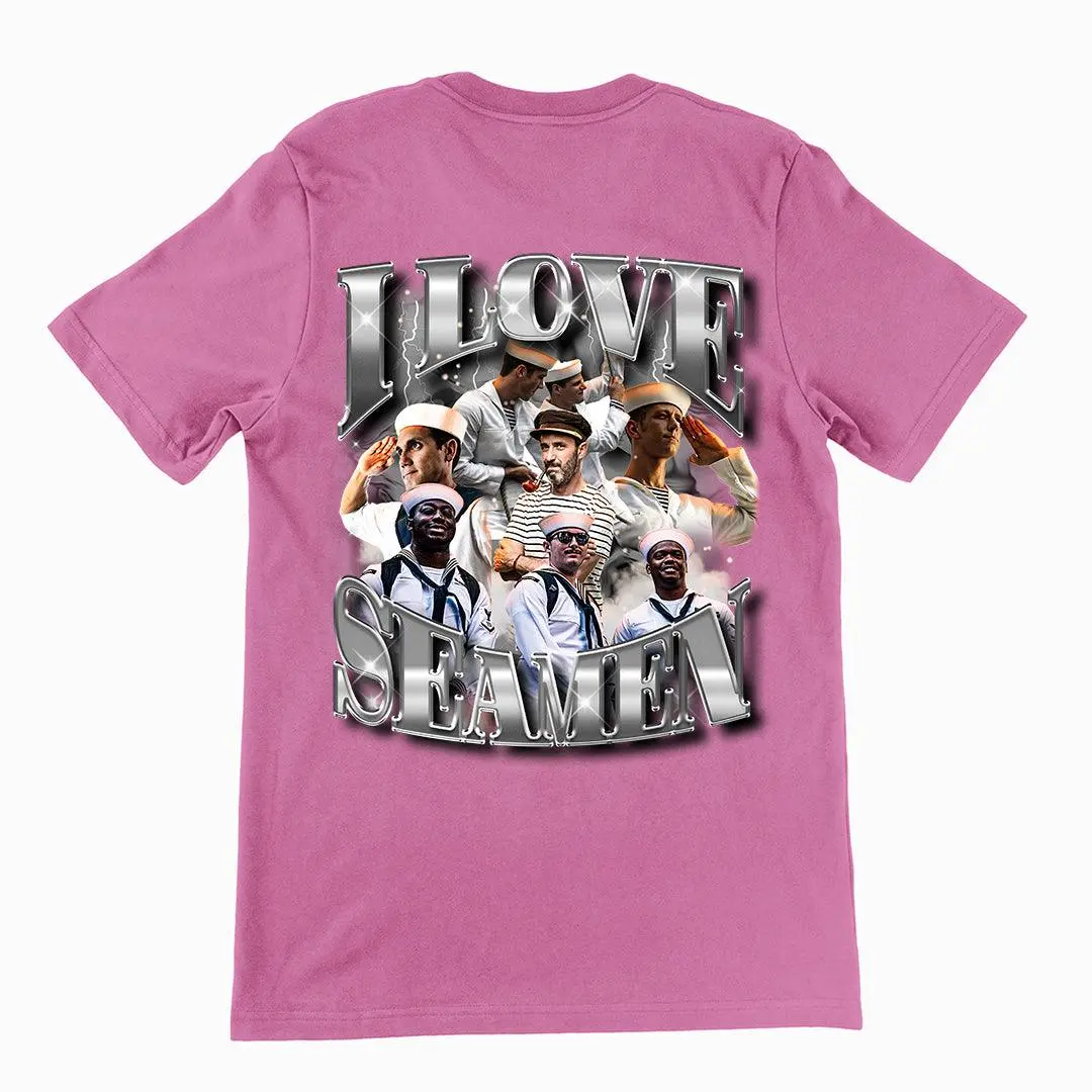 I Love Seamen t-shirt (backprint) - Image 2