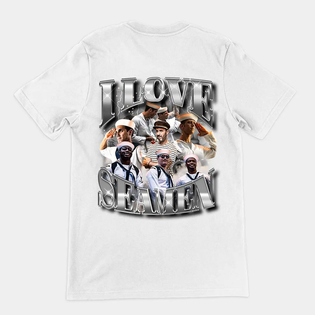 I Love Seamen t-shirt (backprint) - Image 6