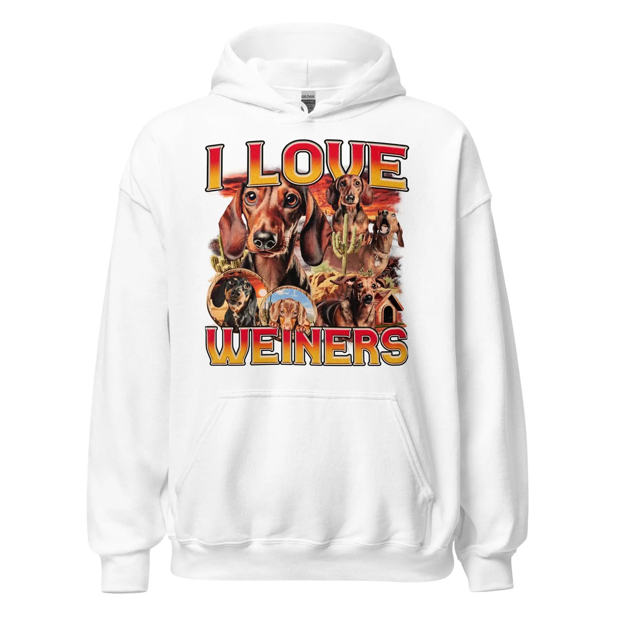 I Love Weiners Hoodie - Image 7