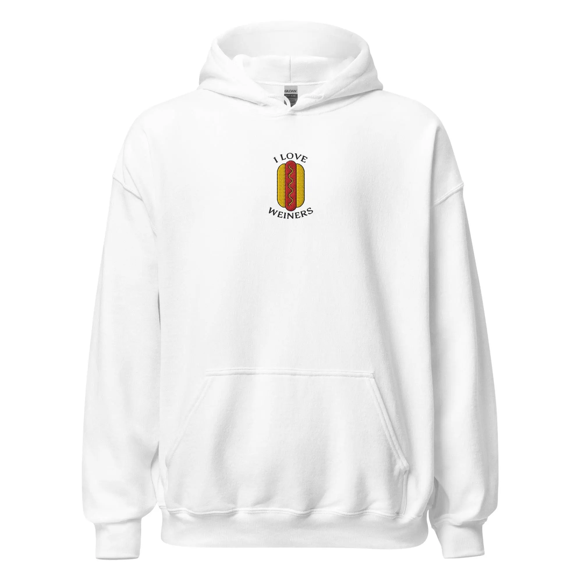I Love Weiners (hotdogs) Hoodie