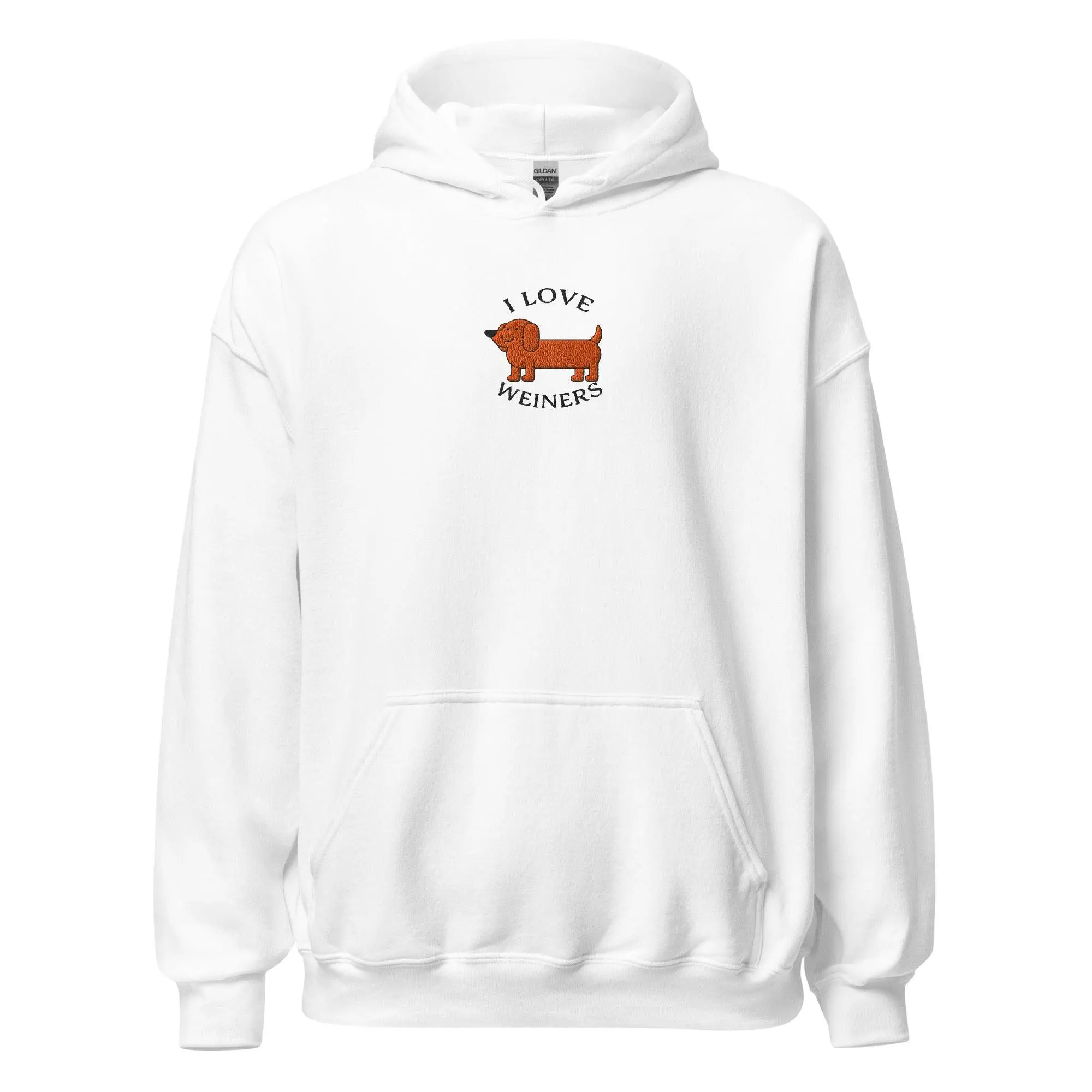 I Love Weiners (sausage dogs) Hoodie