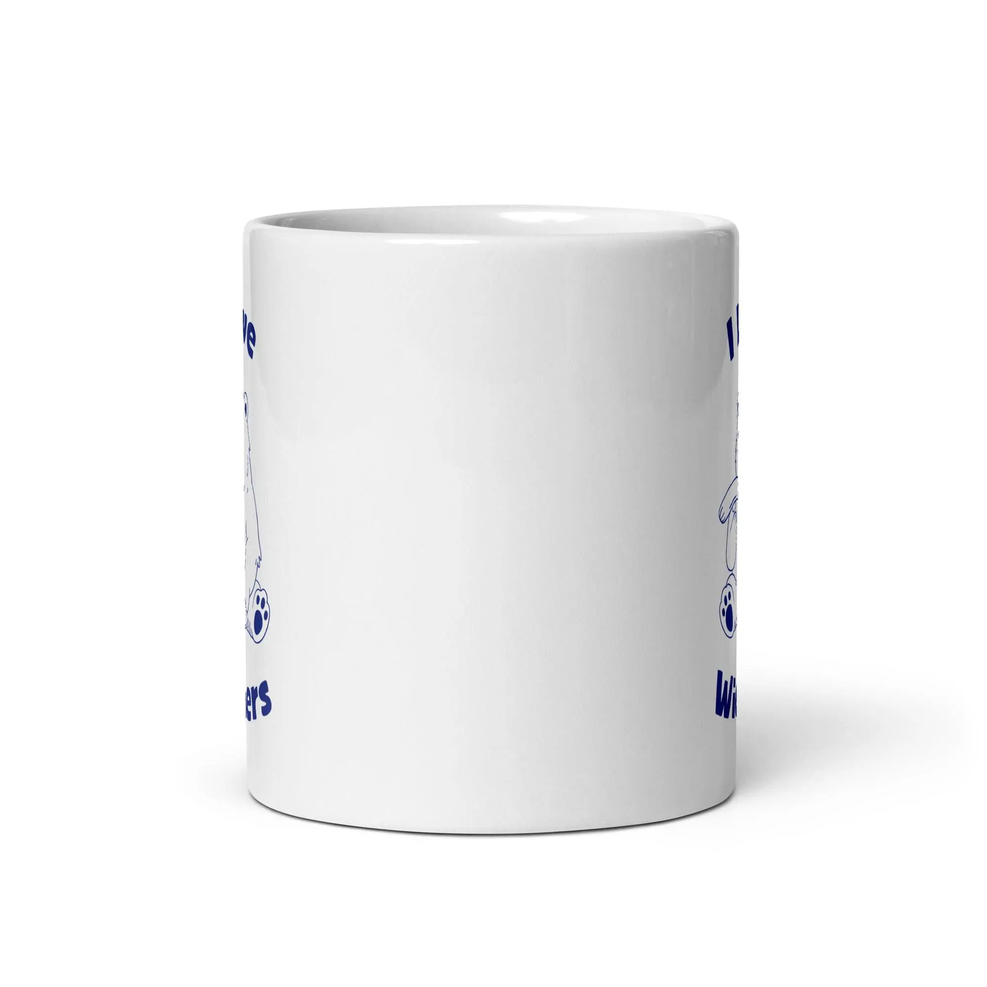 I love wieners Best White glossy mug - Image 3