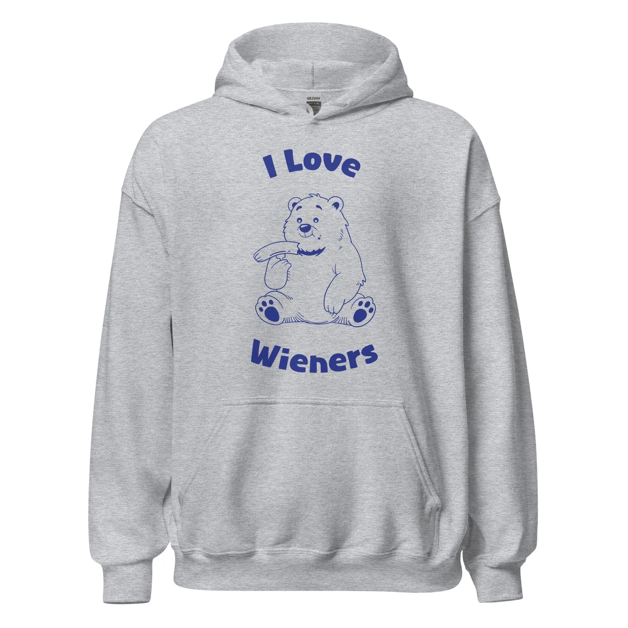 I love wieners Hoodie - Image 2