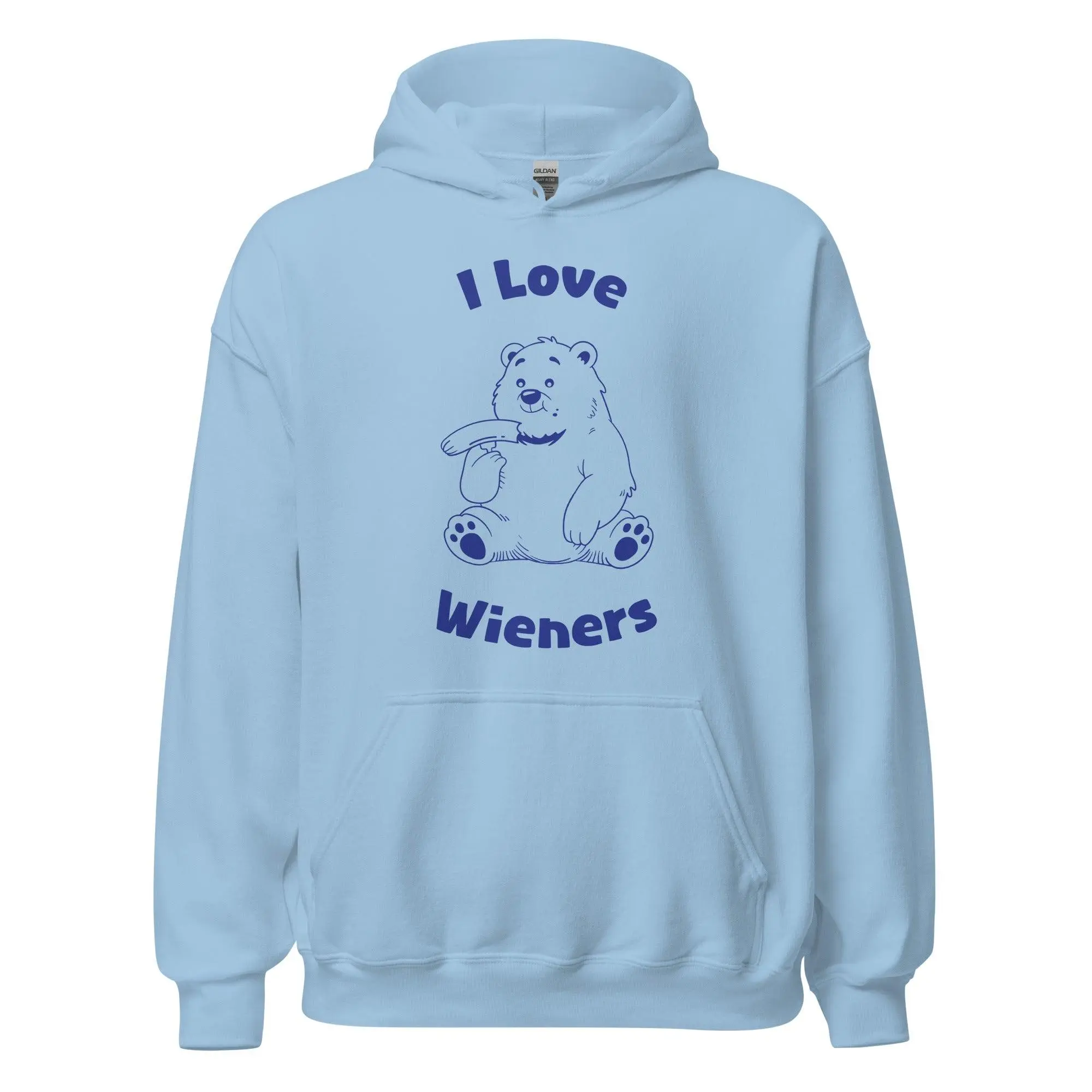 I love wieners Hoodie - Image 5