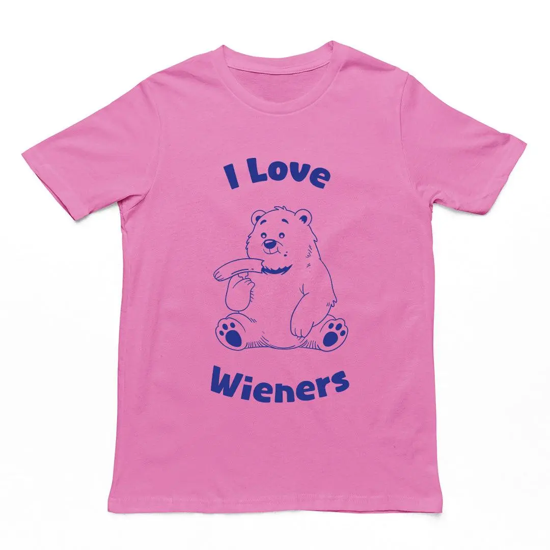 I love wieners T-Shirt - Image 2