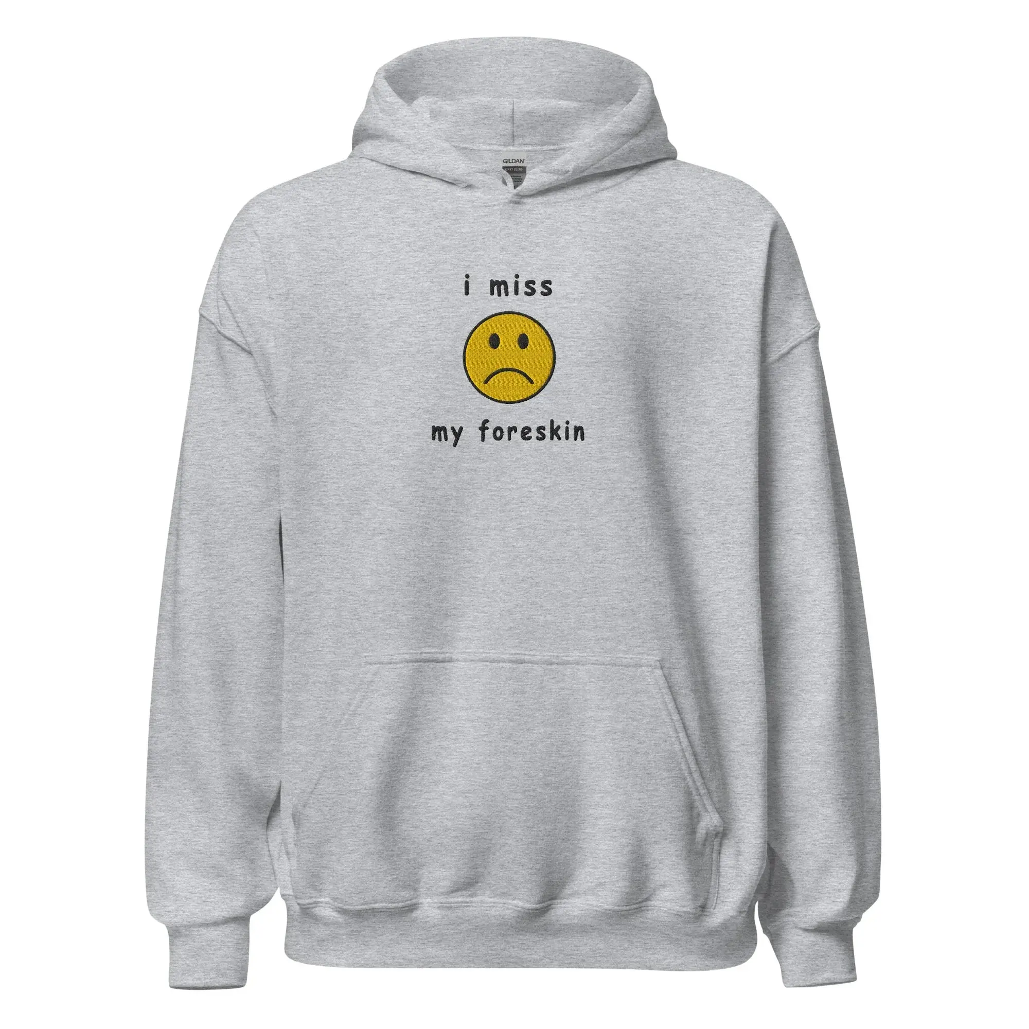I miss my foreskin (embroidered) Hoodie - Image 3