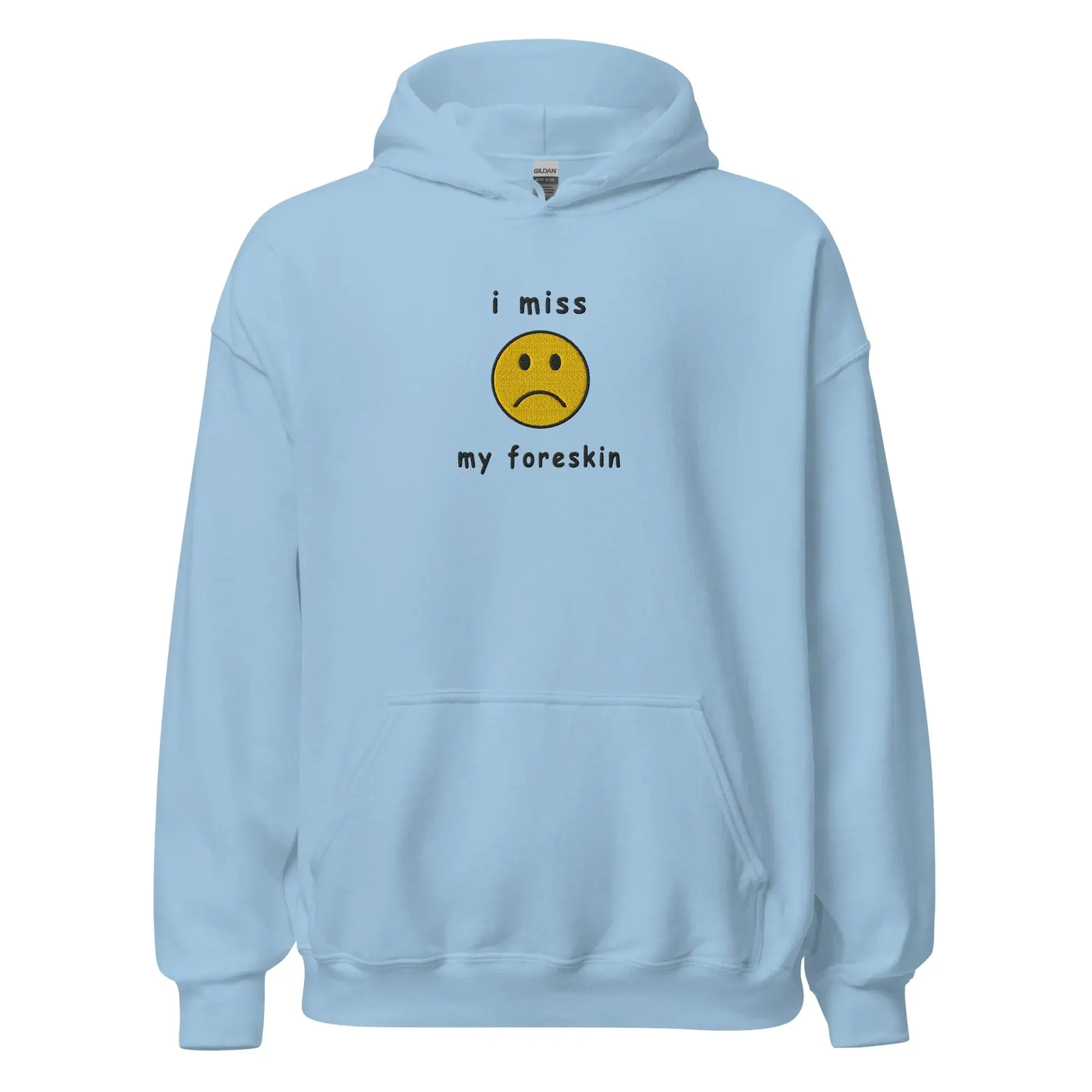 I miss my foreskin (embroidered) Hoodie - Image 4
