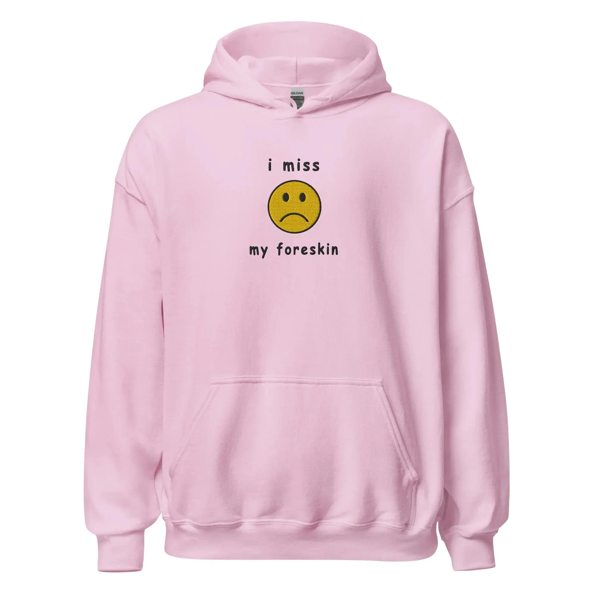 I miss my foreskin (embroidered) Hoodie - Image 5