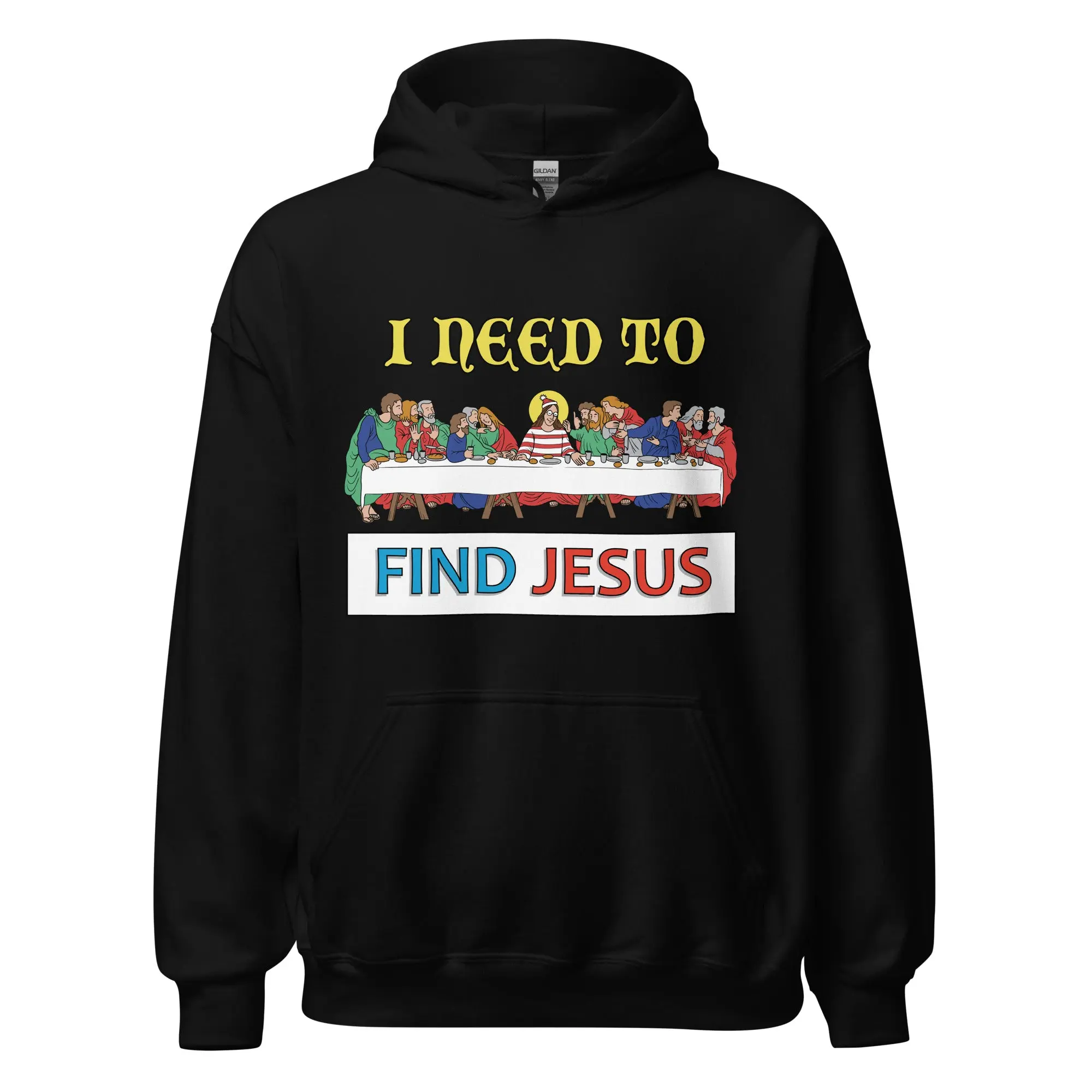 I need to find Jesus (Where's Wally) Hoodie