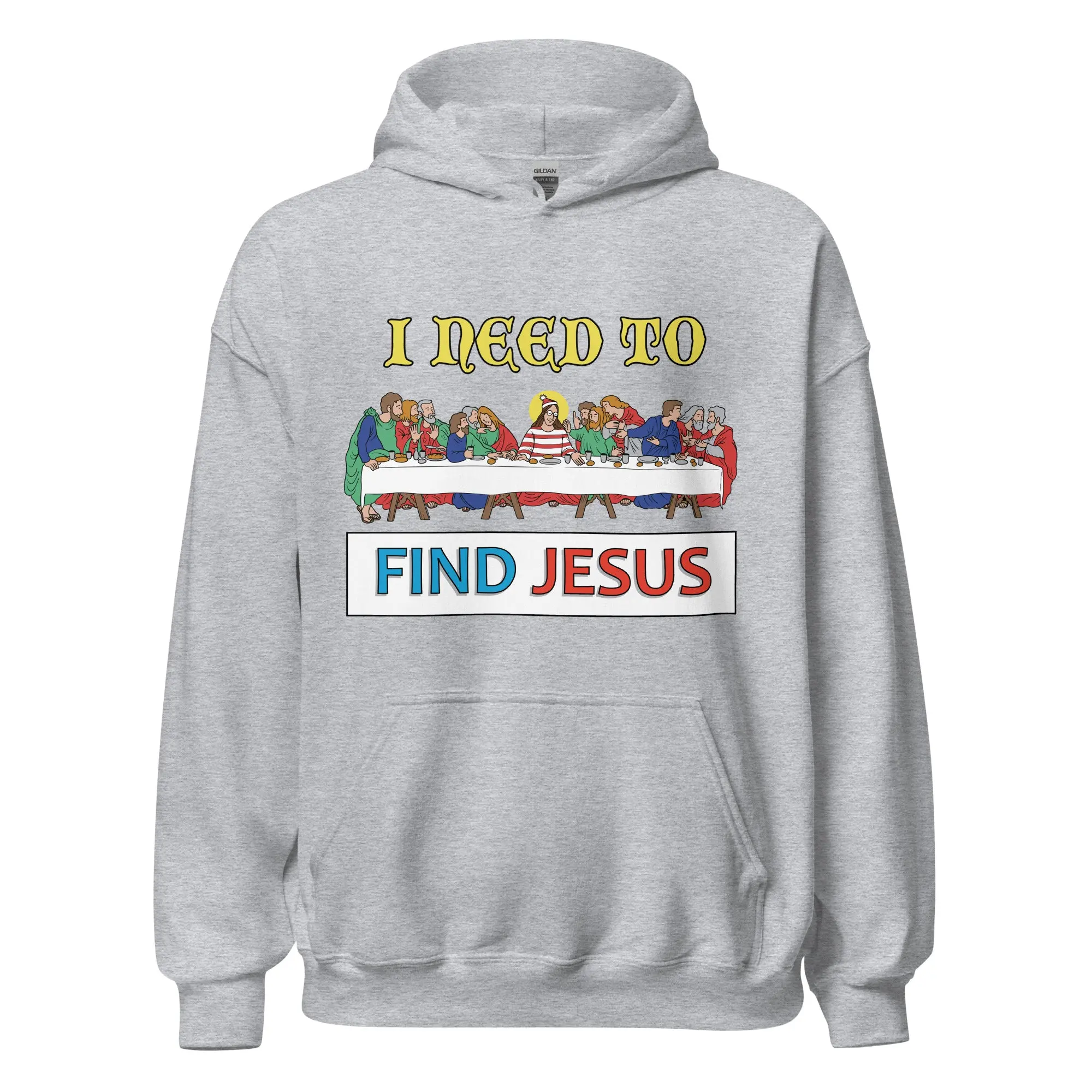 I need to find Jesus (Where's Wally) Hoodie - Image 2