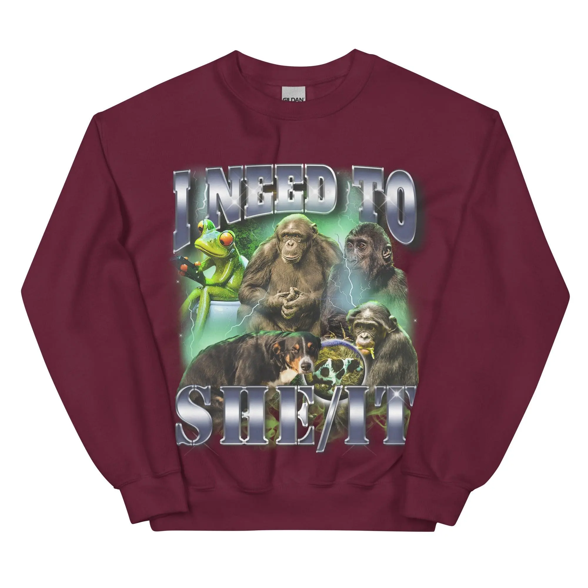I Need To She/It Sweatshirt - Image 4