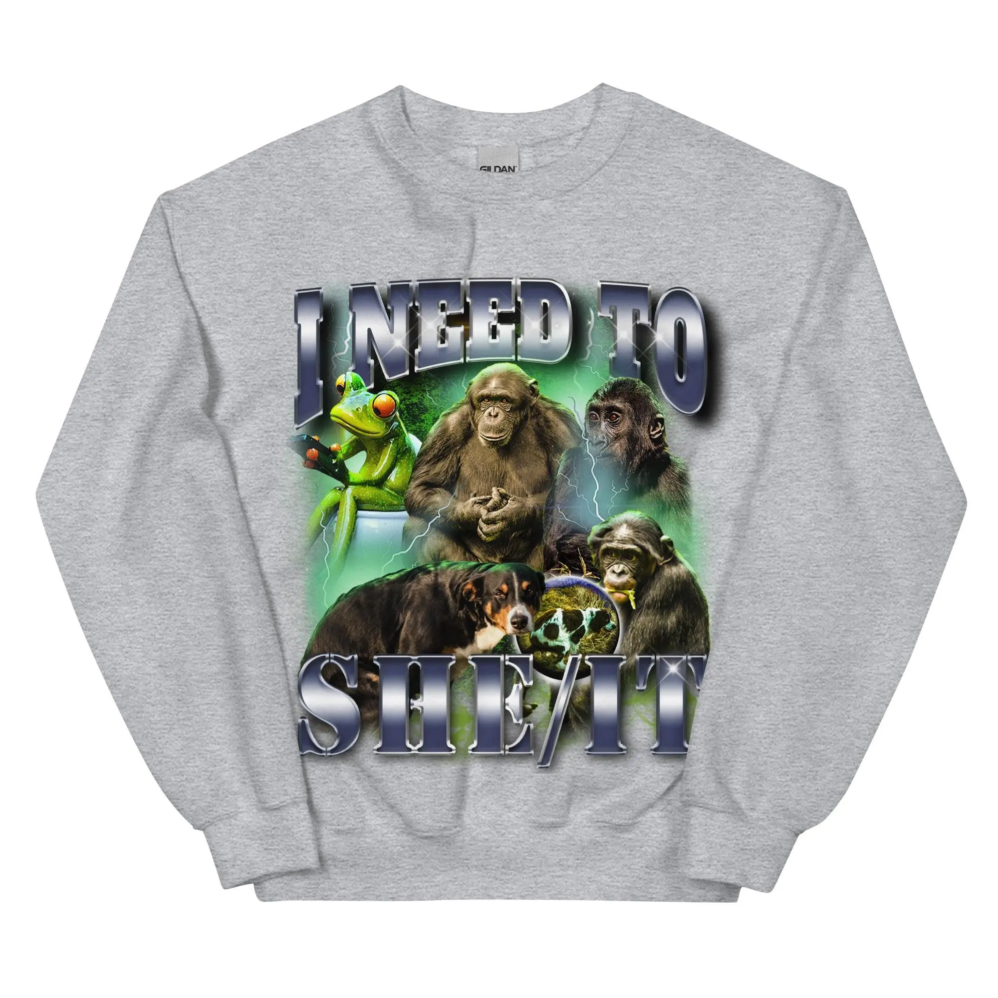 I Need To She/It Sweatshirt - Image 7