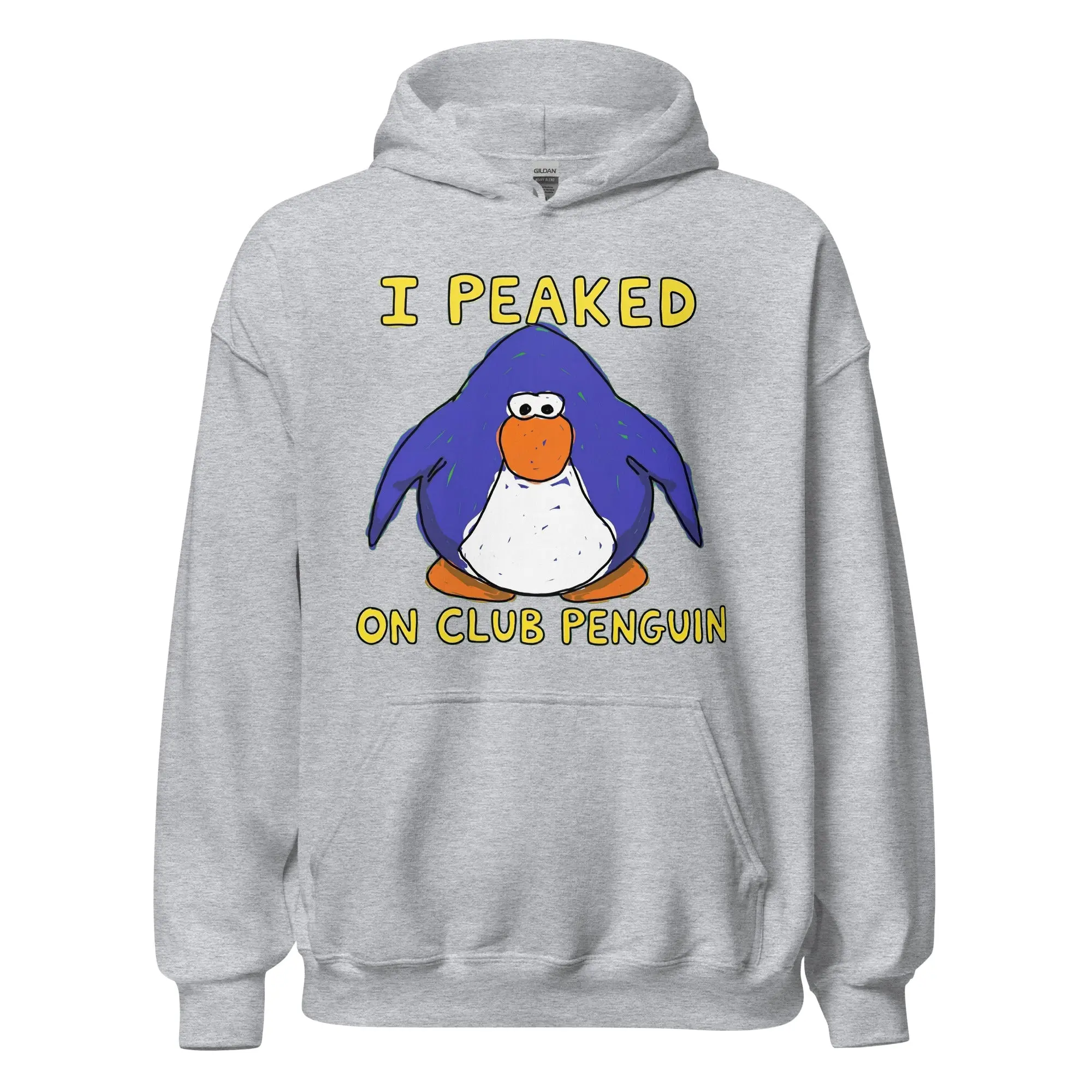 I Peaked on Club Penguin Hoodie - Image 2