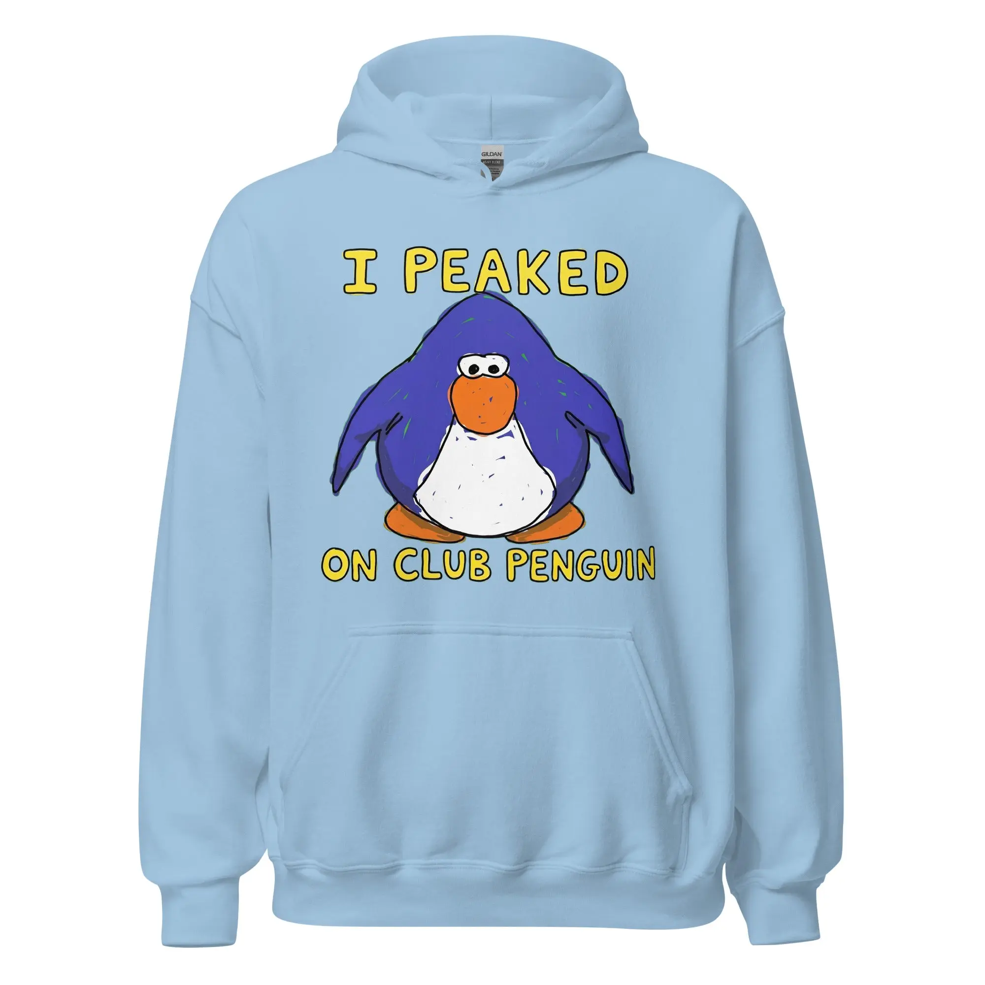 I Peaked on Club Penguin Hoodie - Image 5