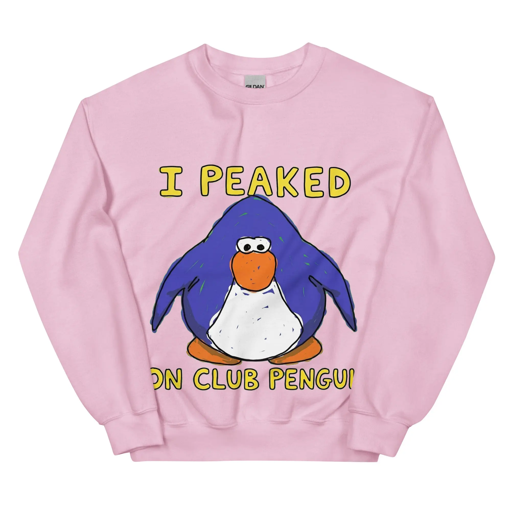 I Peaked on Club Penguin sweatshirt - Image 8