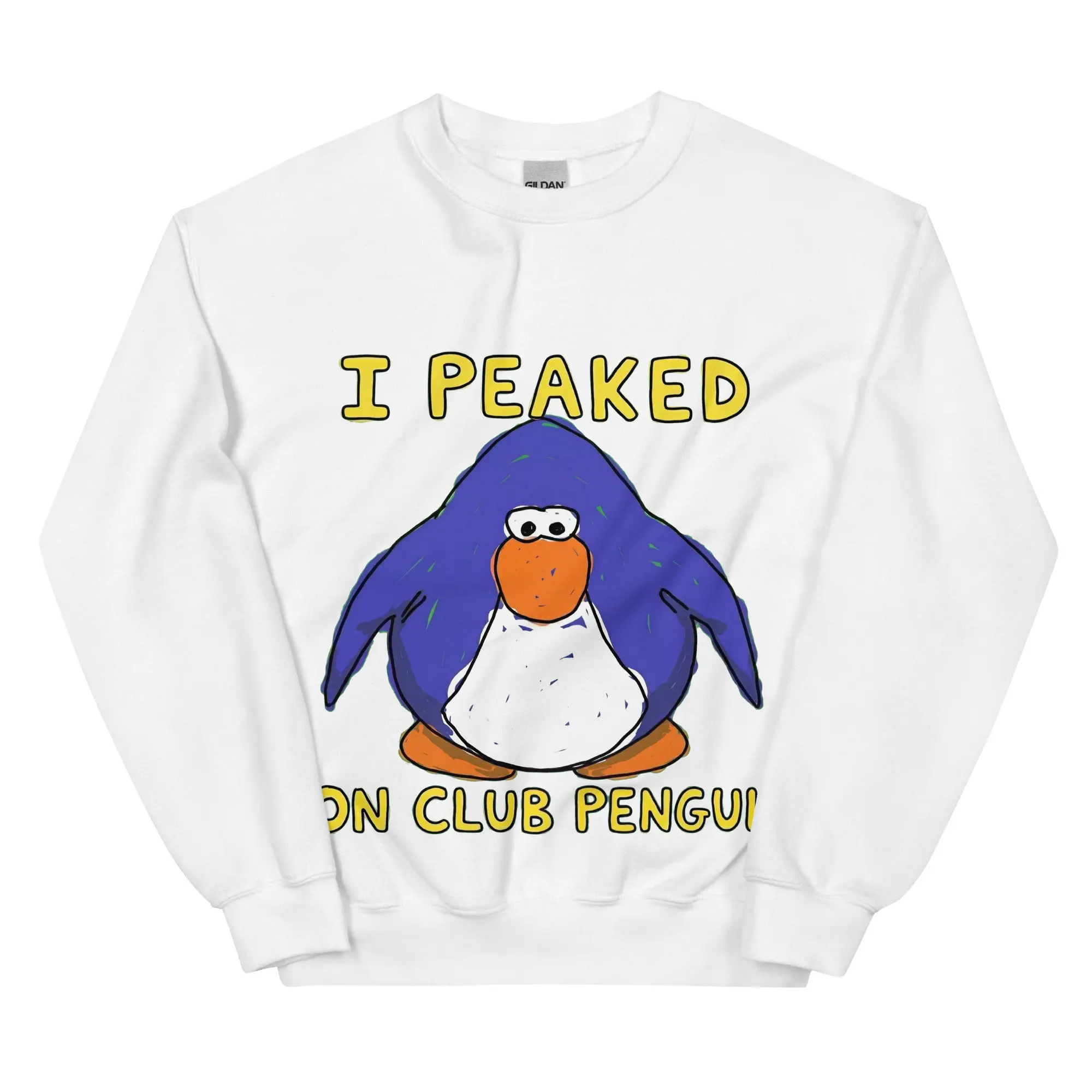 I Peaked on Club Penguin sweatshirt - Image 9