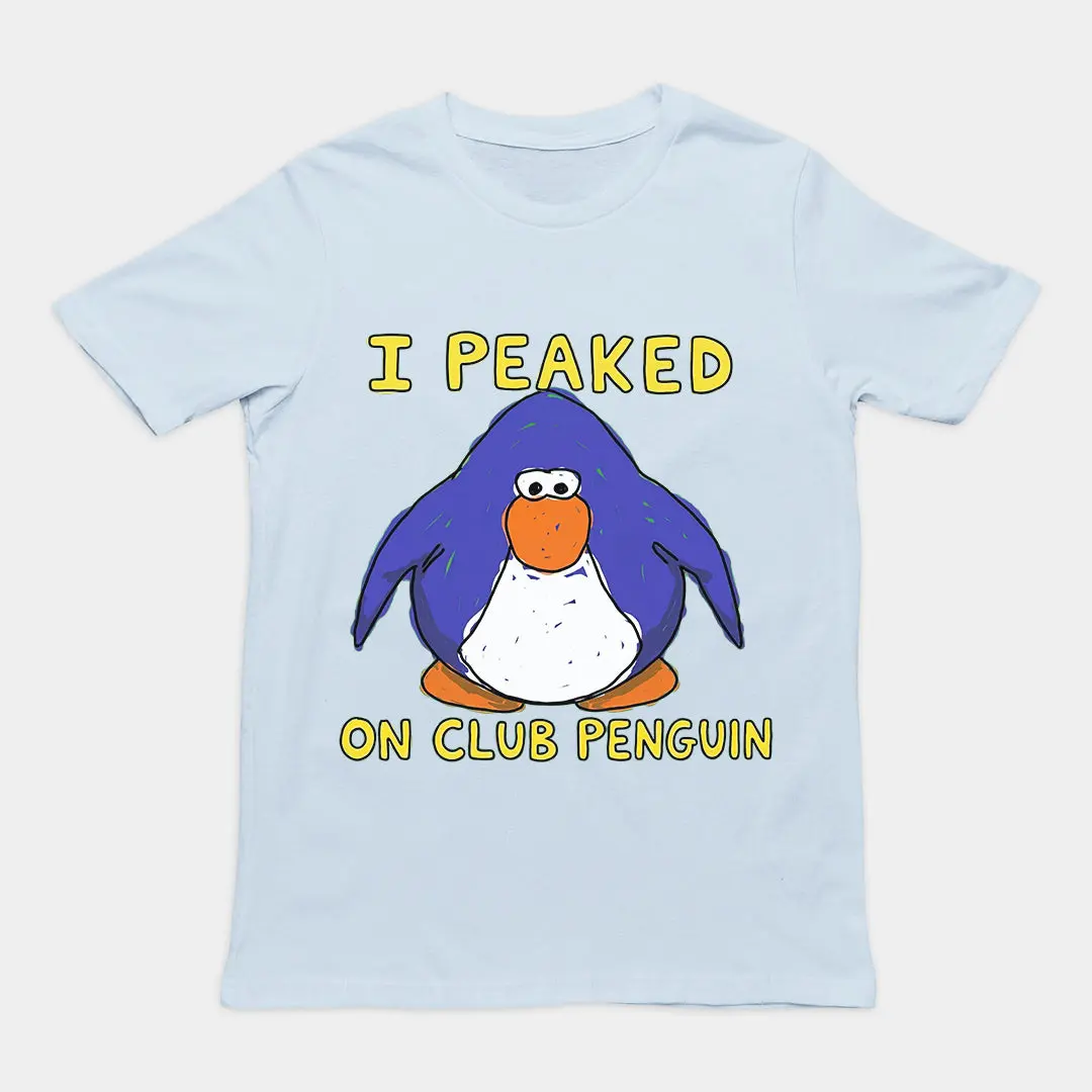 I Peaked on Club Penguin T-Shirt - Image 5