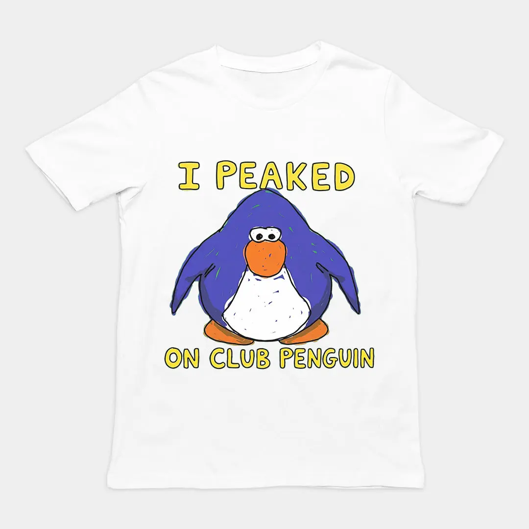 I Peaked on Club Penguin T-Shirt - Image 6